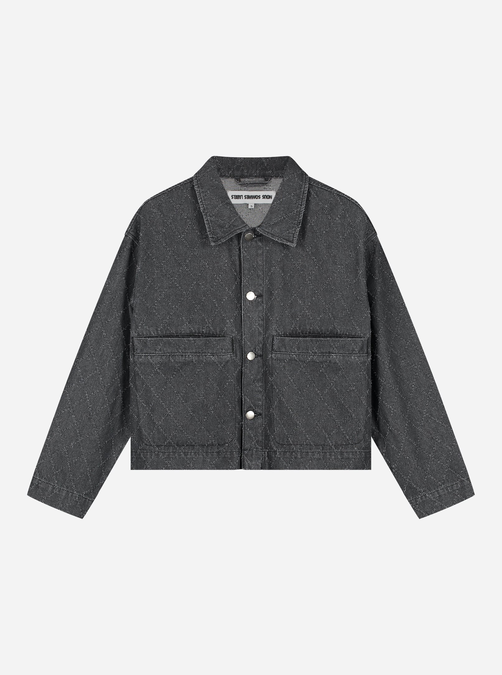 NOUS SOMMES LABELS – TAMMIE DENIM JACKET BLACK 5