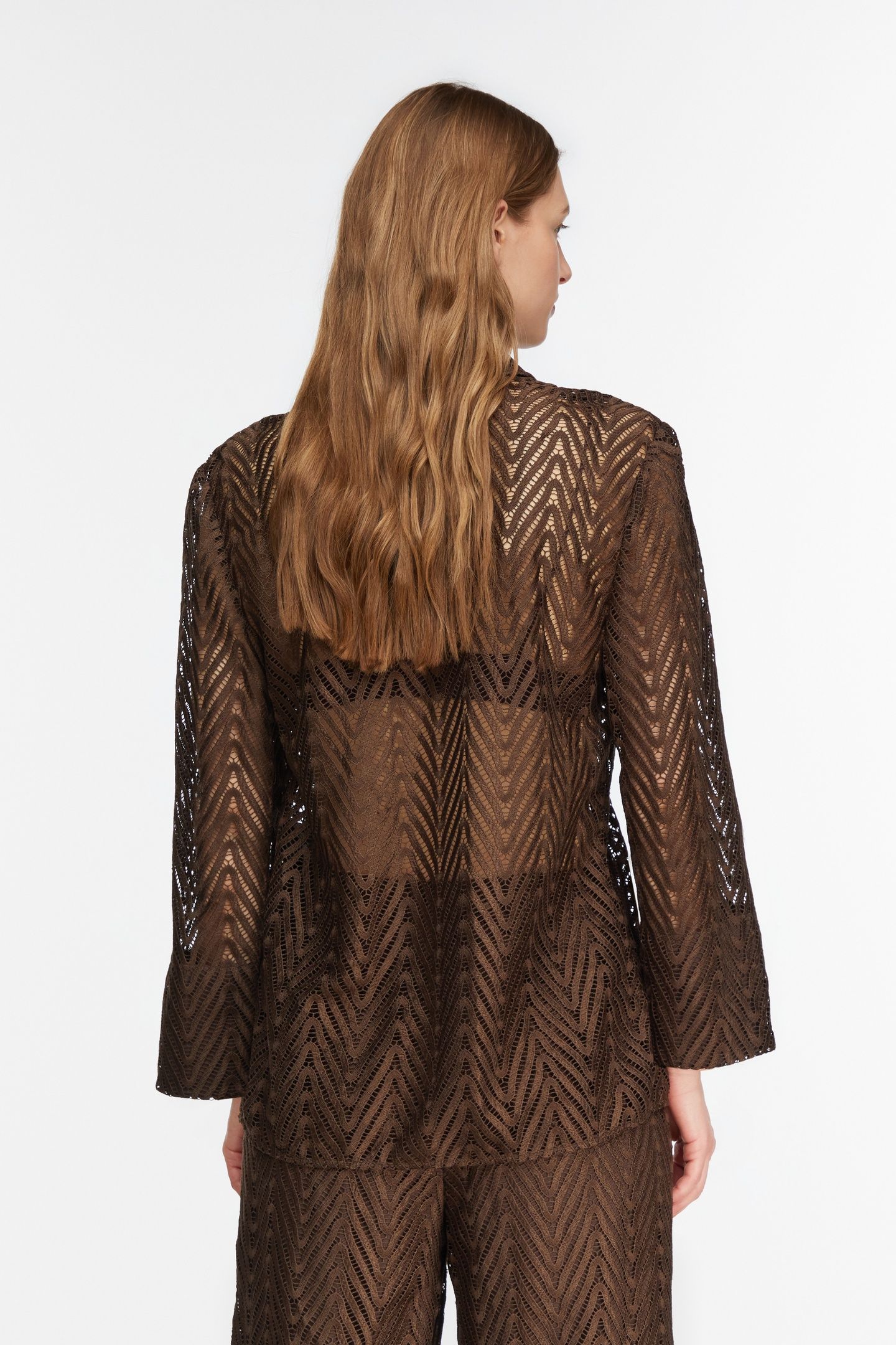 COMMA BLOUSES BROWN 2