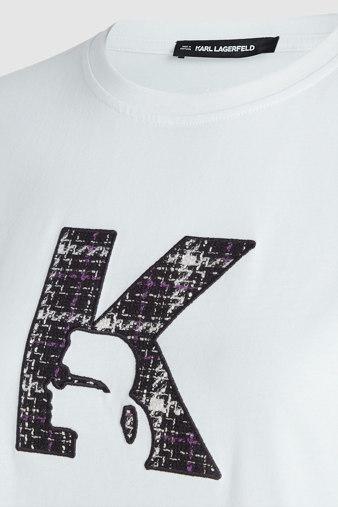 K BOUCLE T-SHIRT WHITE 3