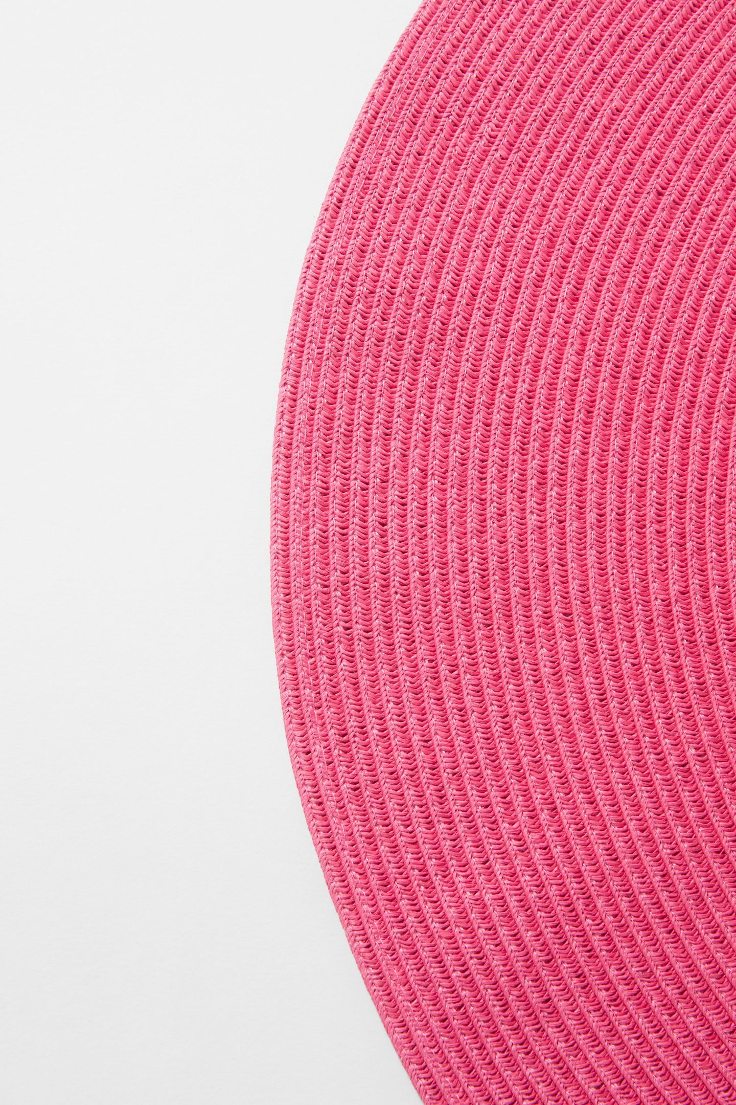 PARMA OVERSIZED STRAW HAT PINK 3