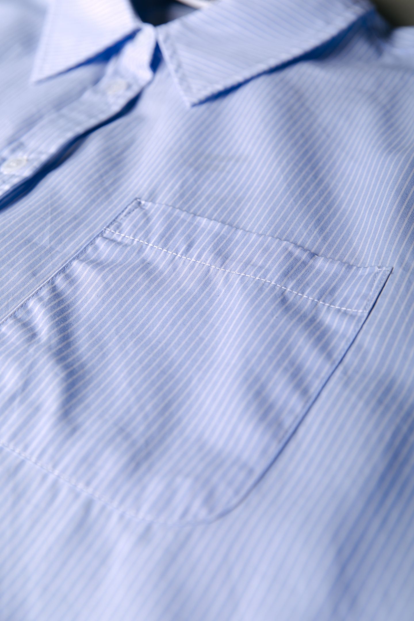 TALIA STRIPED BLOUSE LIGHT BABY BLUE 7