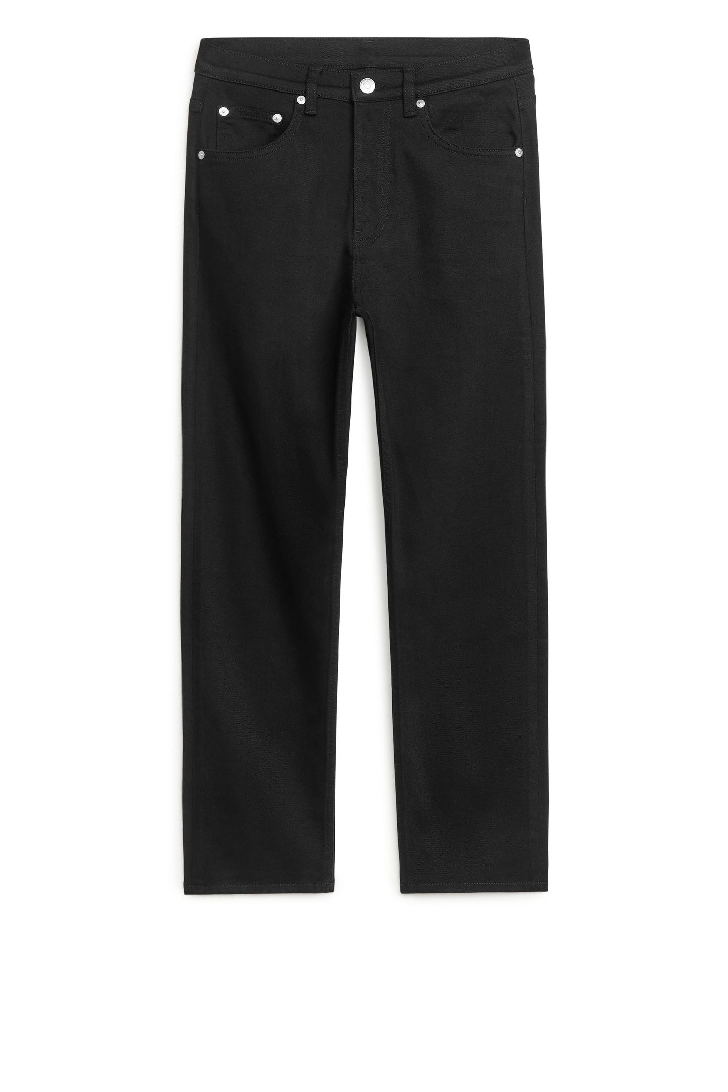 JADE CROPPED STRETCH BLACK 3