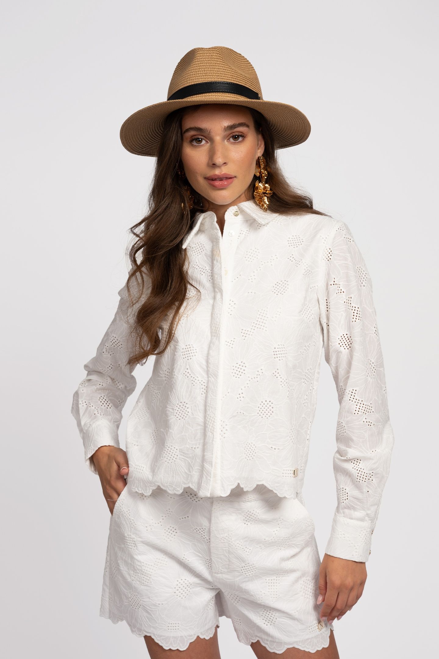 KIMORA SHORT STAR WHITE 1