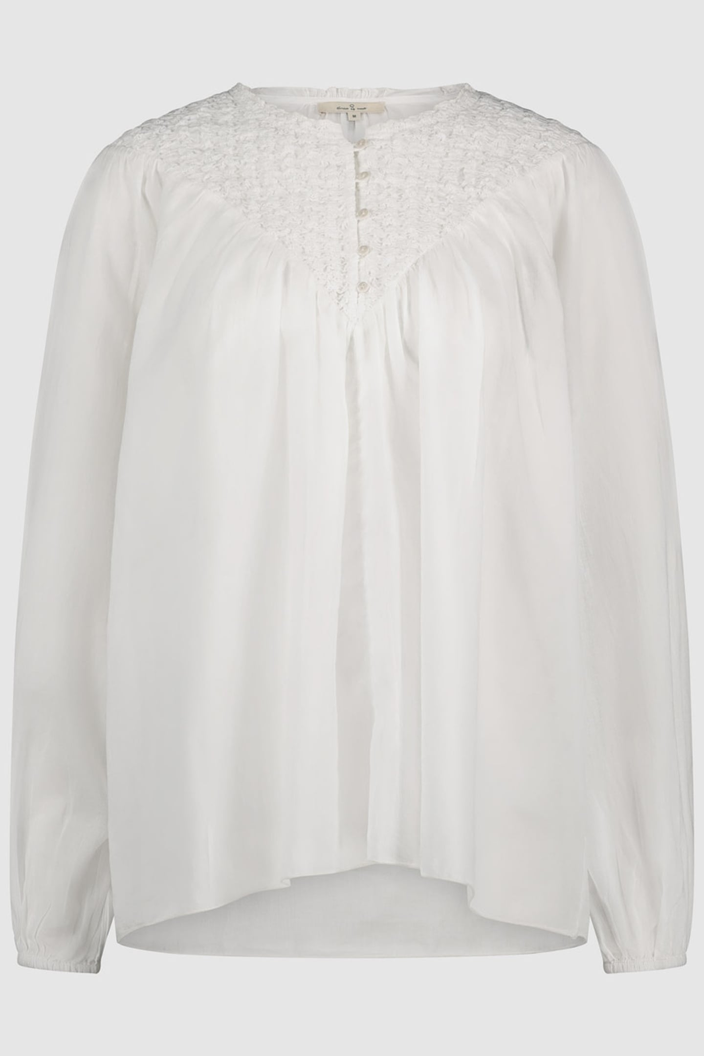 MADELINE BLOUSE WHISPER WHITE 1