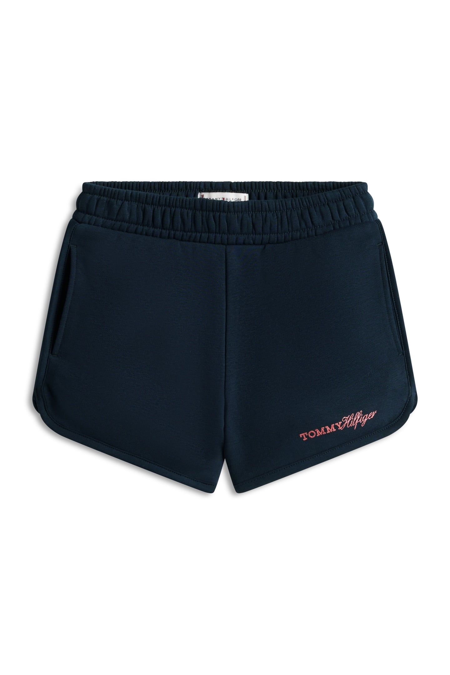 GIRLS GLITTER TOMMY SHORTS DARK NIGHT NAVY 4