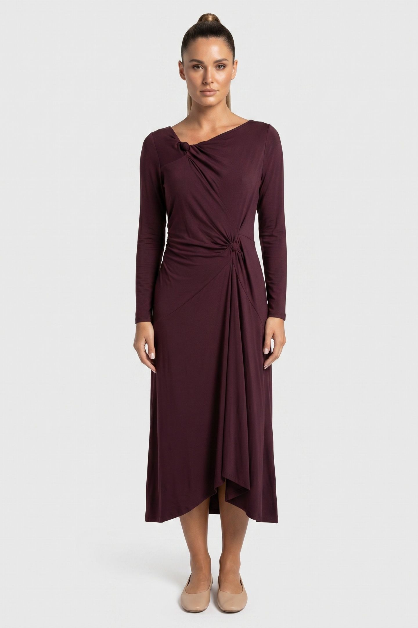 INDRANI DRESS PURPLE 1