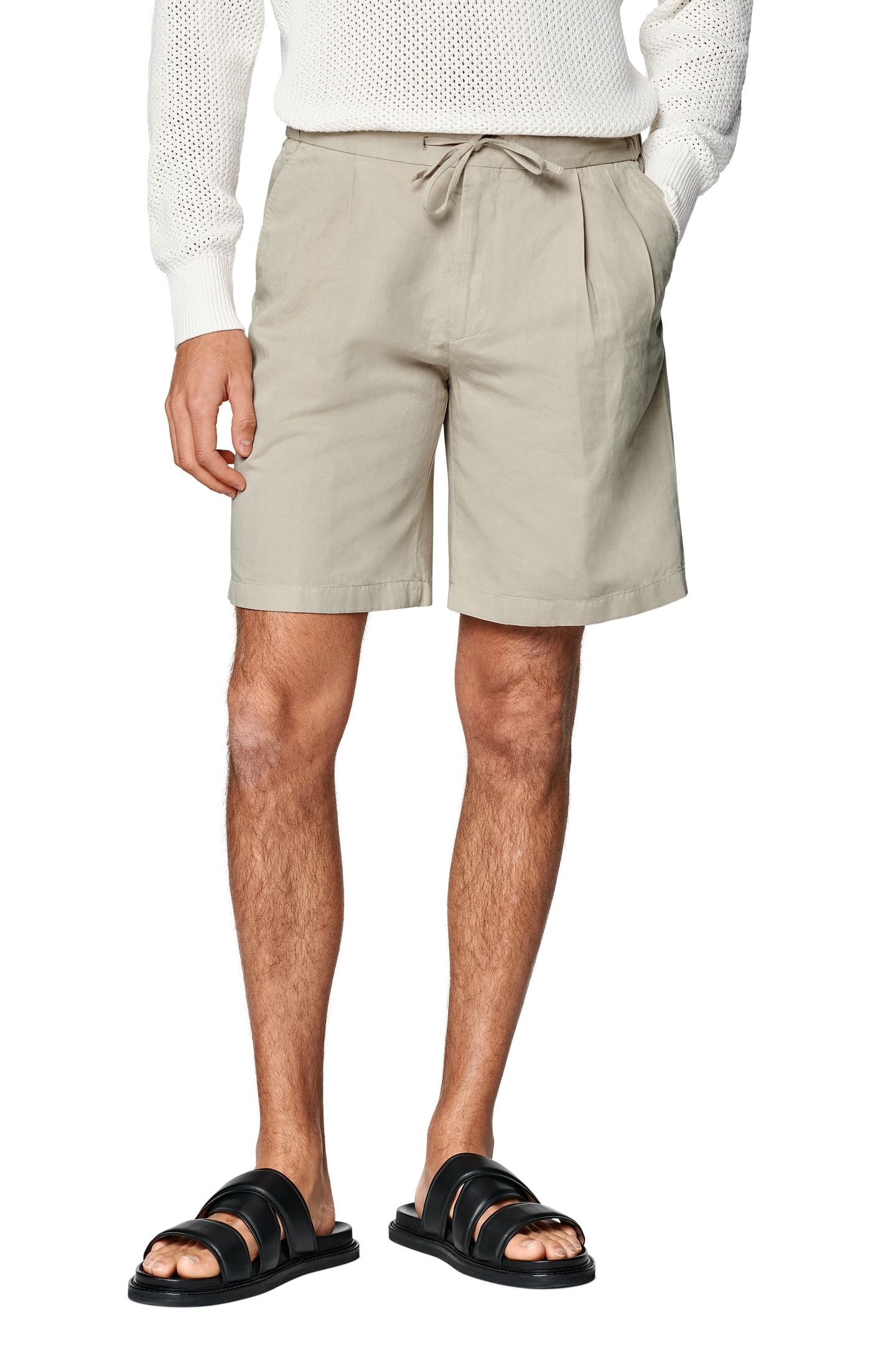 AVEIRO SHORTS LIGHT BROWN CHINO, DENIM AND SHORTS SAND 2