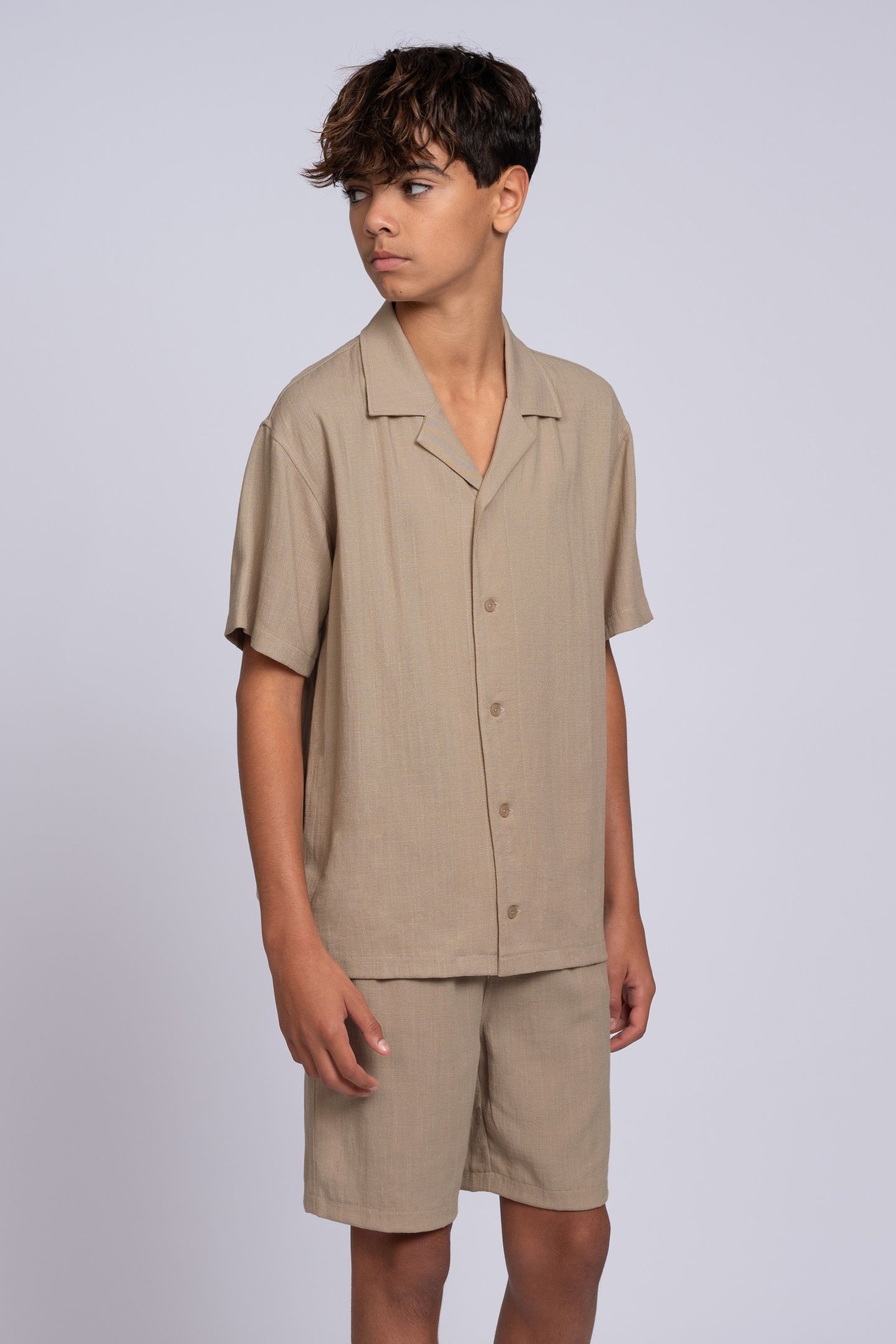 LUIS SHIRT WOOD ASH 1