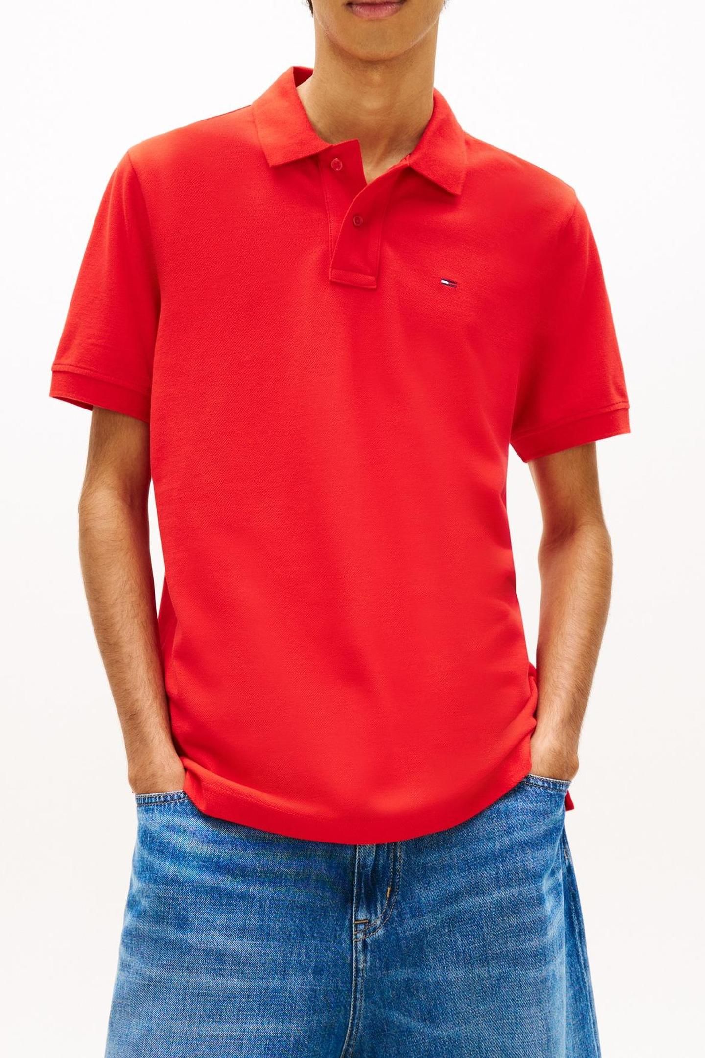TJM REGULAR ESSENTIAL POLO RAPID RED 1