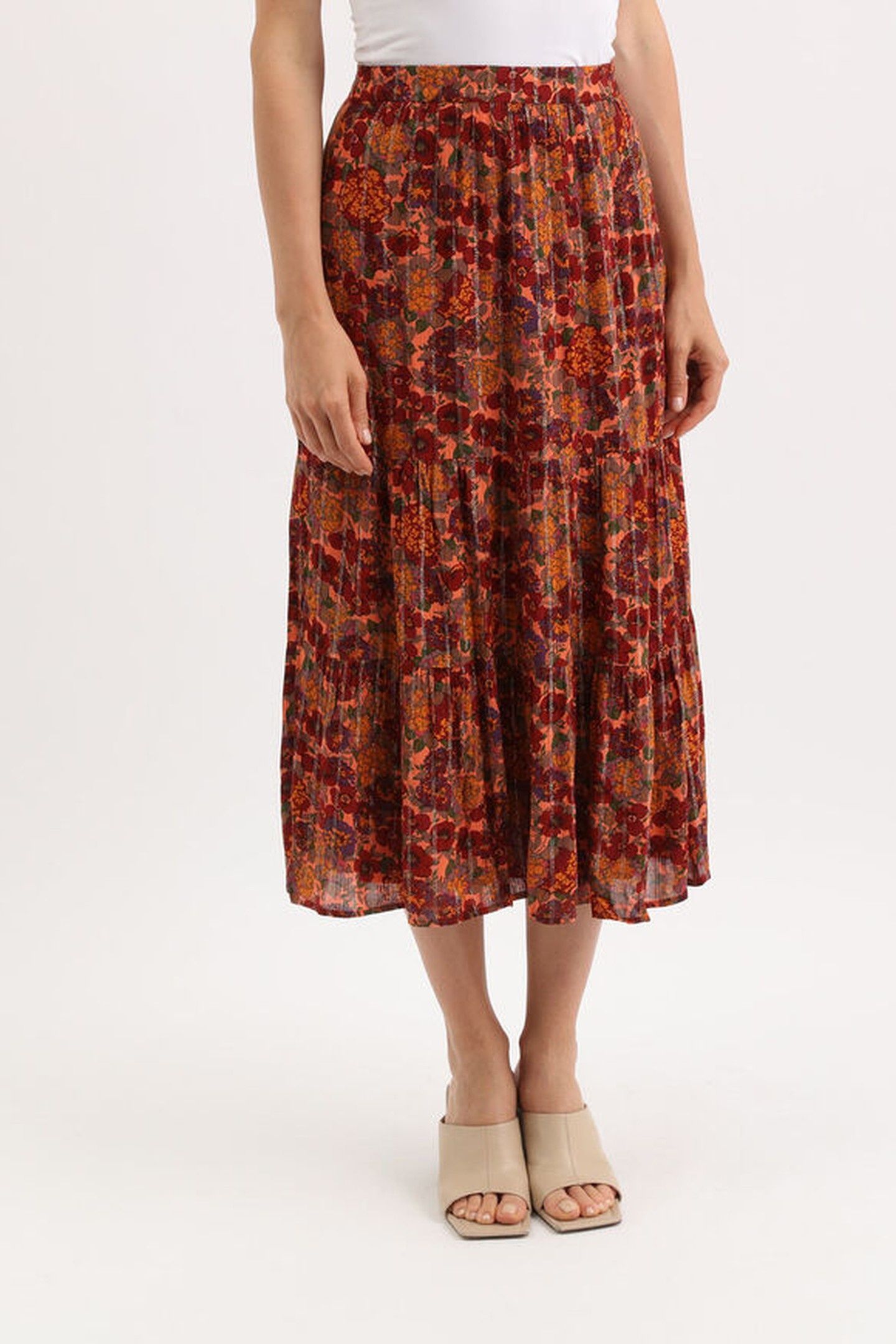 JUPE PELLIOT ORANGE 1