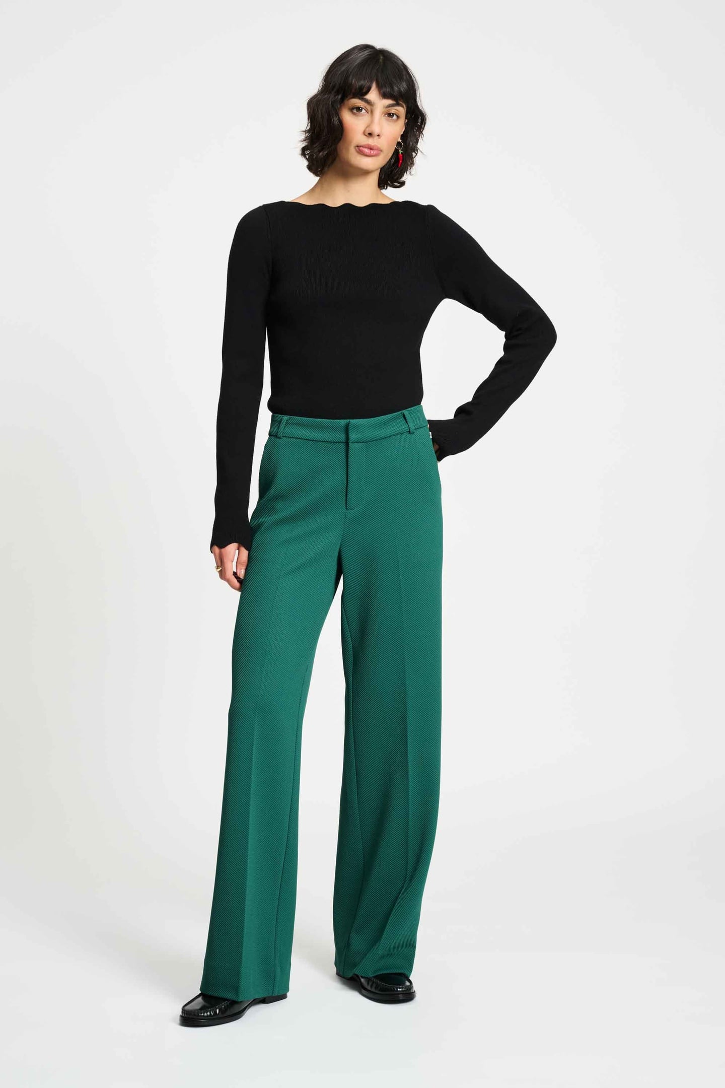 PANTS - LARA PINE GREEN 1