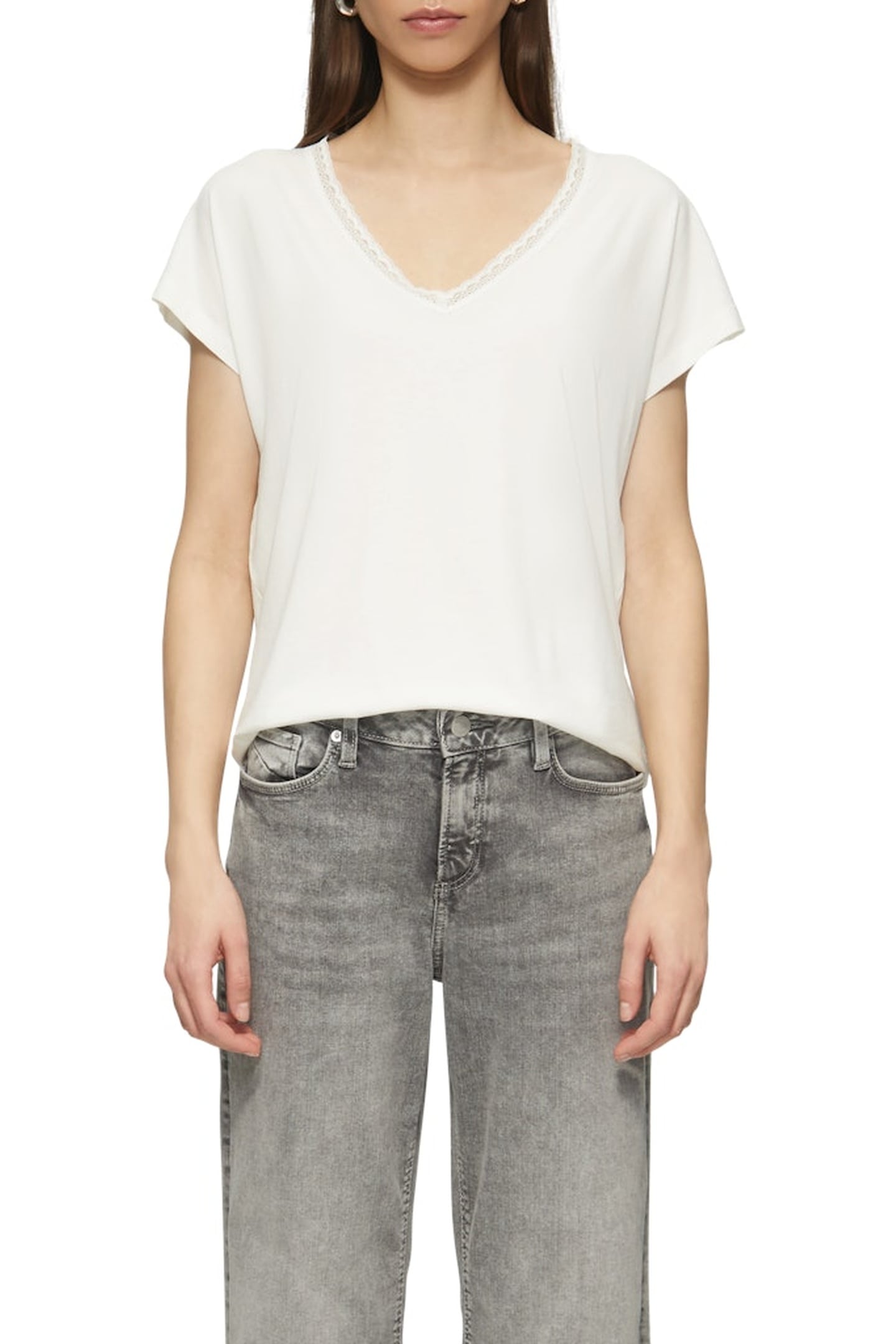 S.OLIVER-QS T-SHIRTS OFFWHITE 1