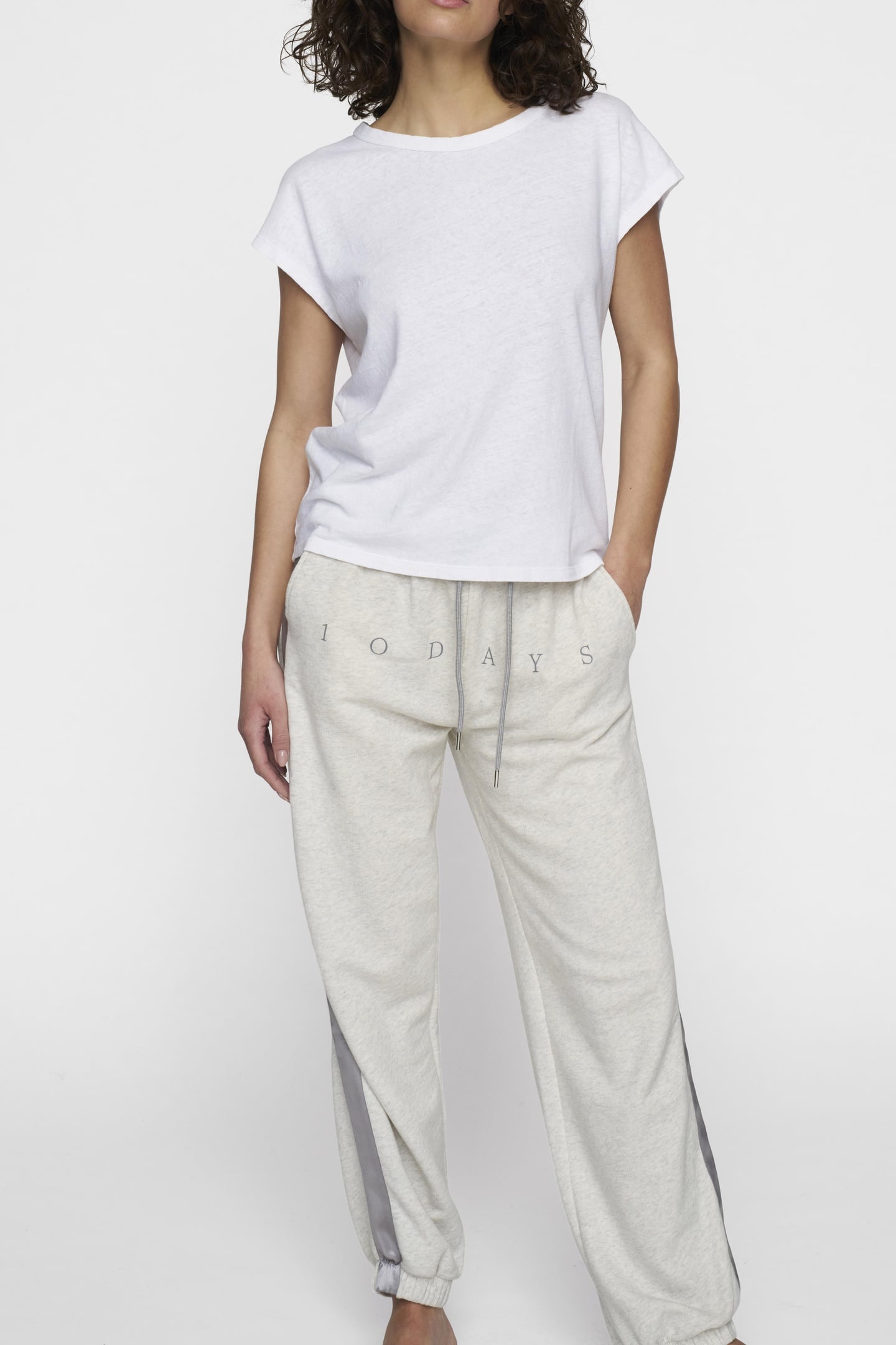 BAR JOGGER VINTAGE LIGHT GREY MELEE 1