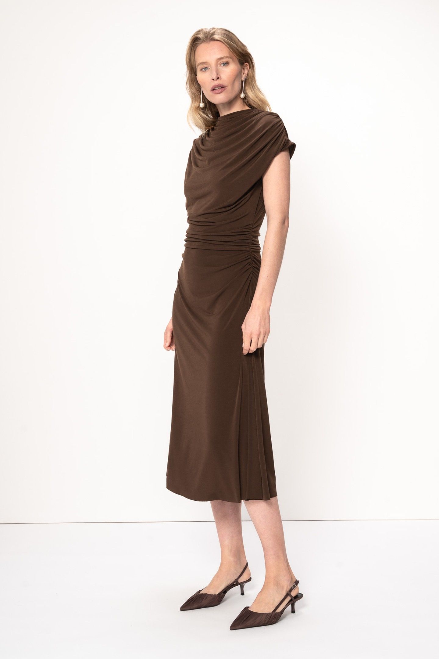 TALIA DRESS MOCHA 3