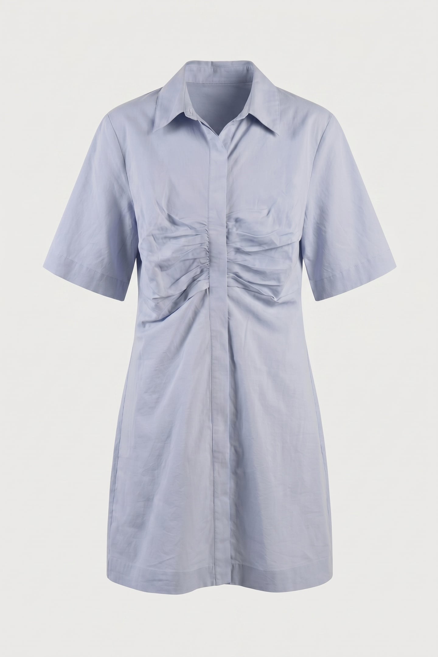 ALLY SHIRT DRESS BLUE 4