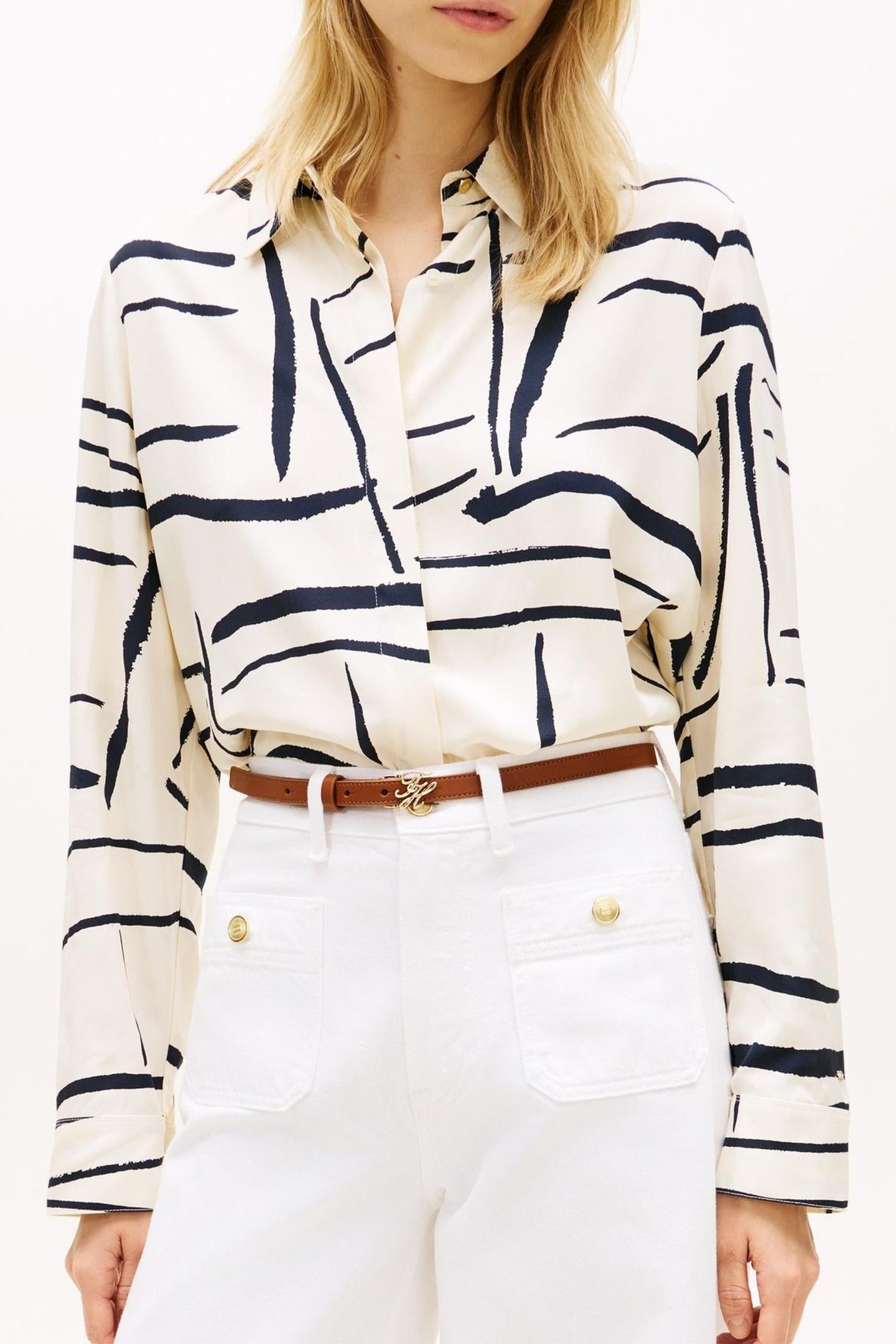 VIS TWILL BUTTON UP FLAG FEATHERS CALICO 4