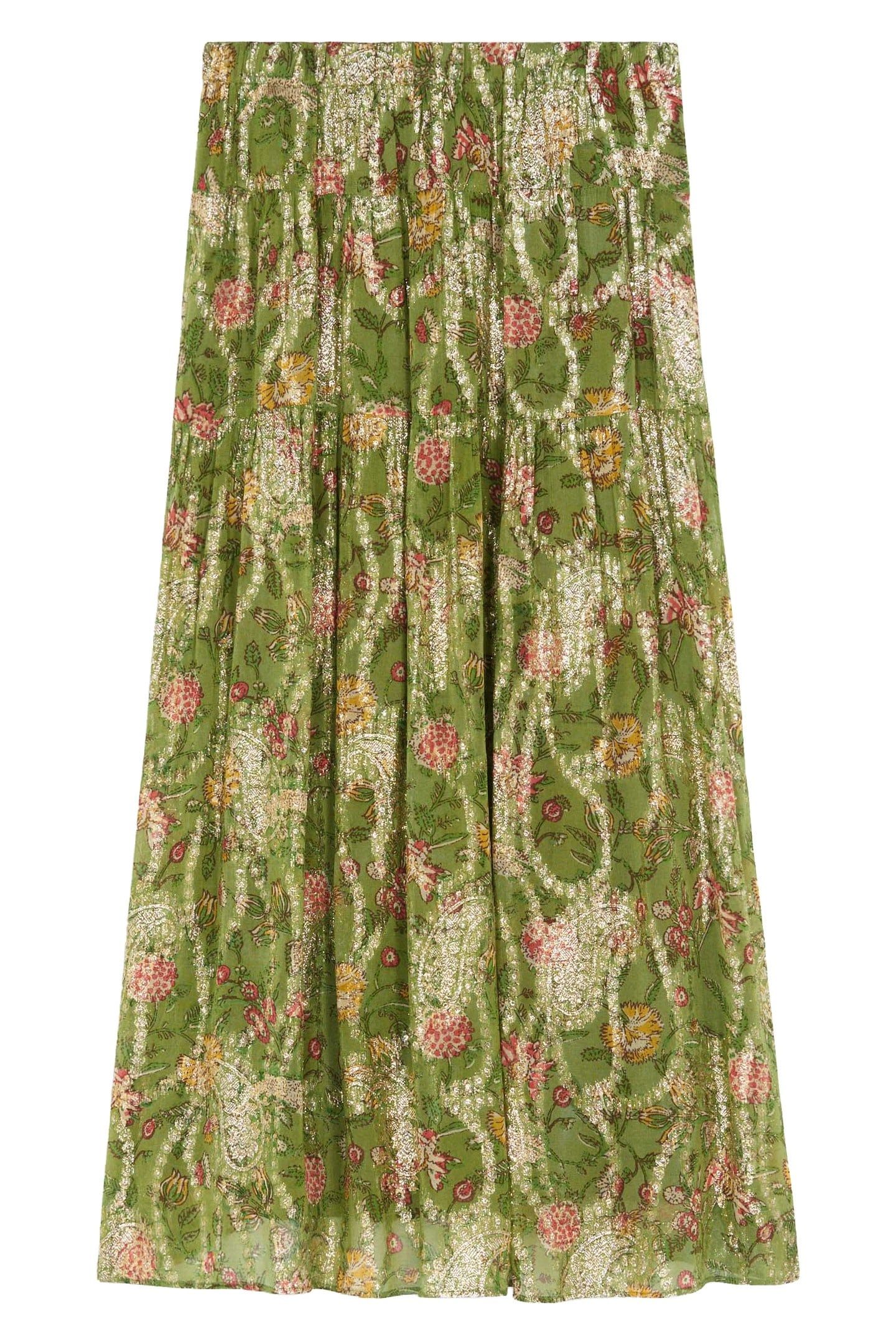 JUPE RAYA VERT 4