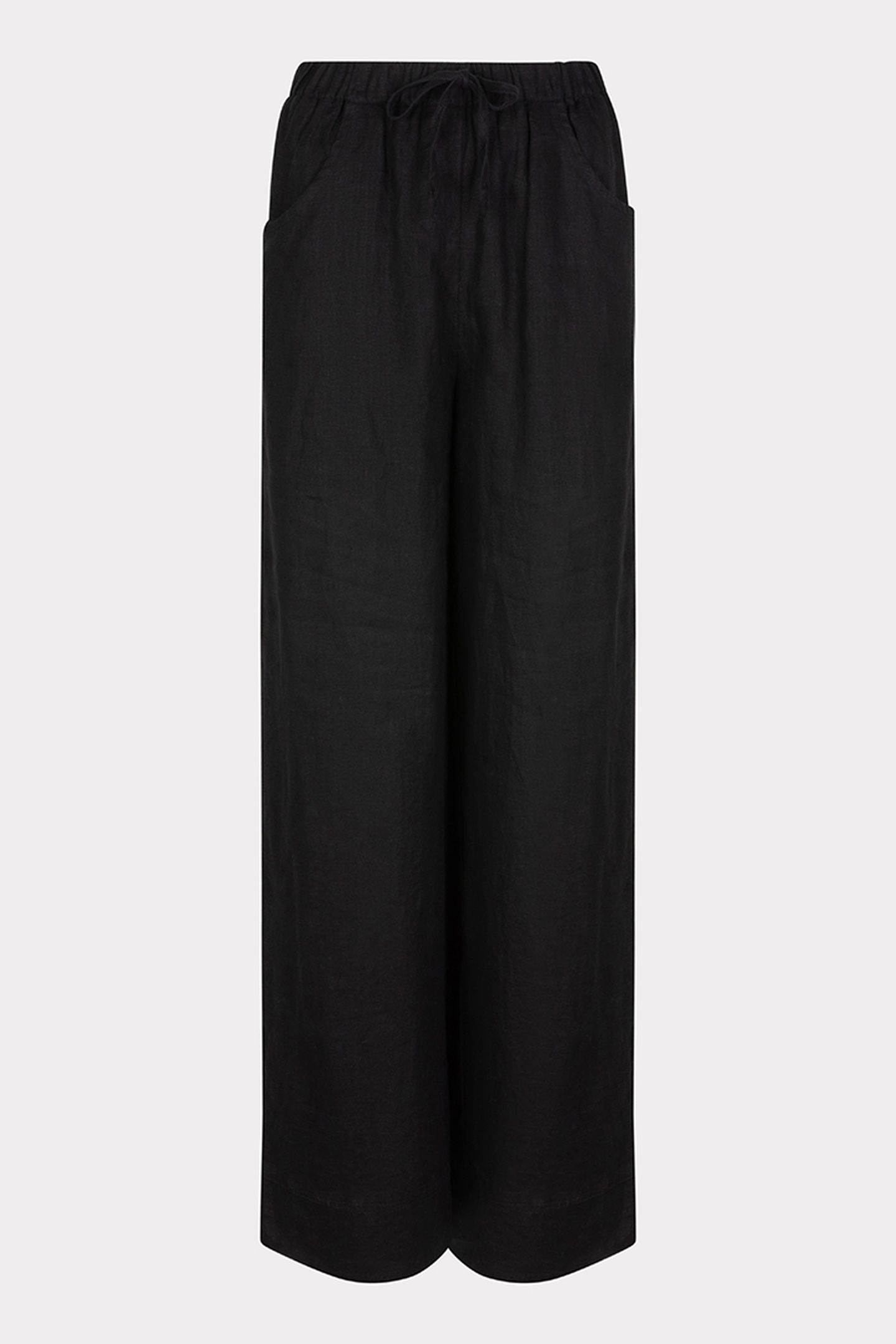 TROUSERS LINEN BLACK 4