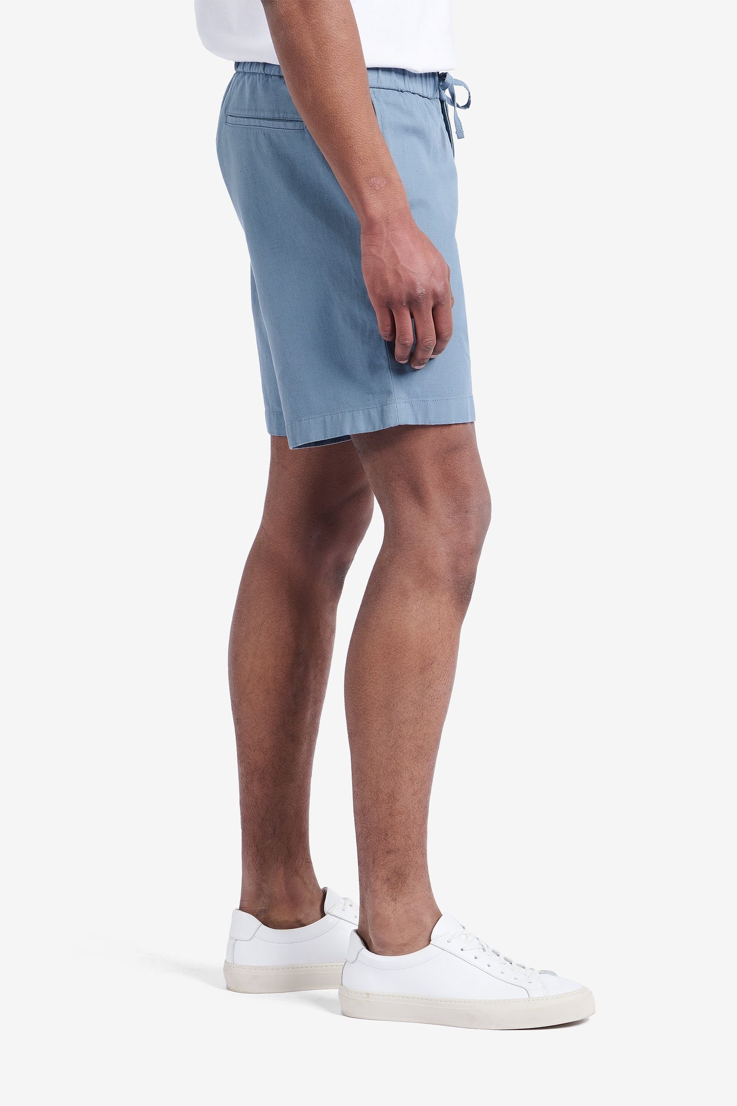 OAKLAND COTTON-LINEN STRETCH DENIM BLUE 3