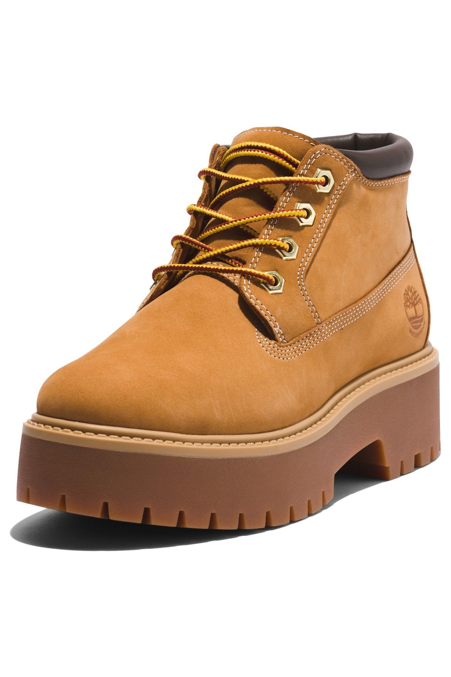 MID LACE UP WATERPROOF BOOT WHEAT 2