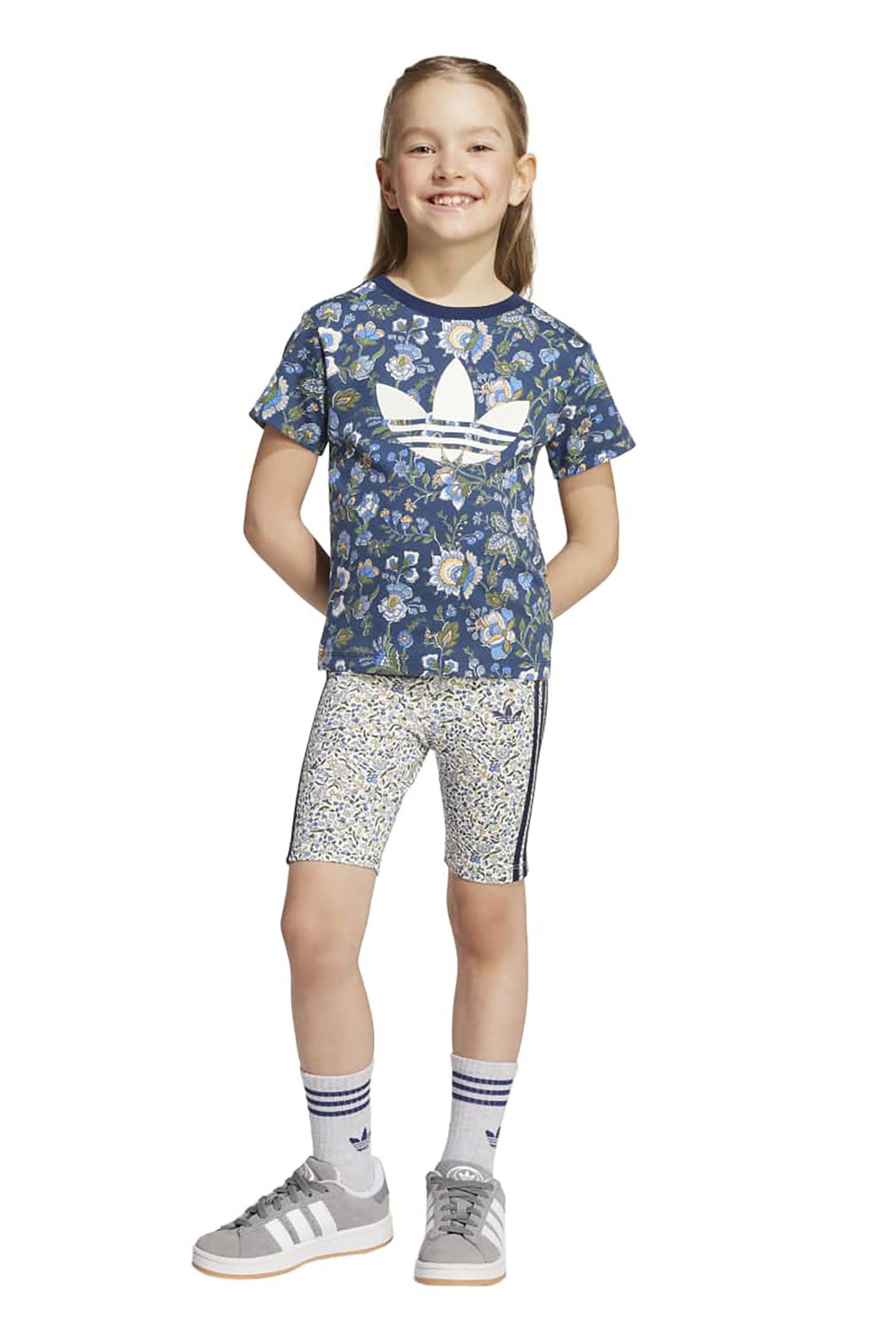 ORIGINALS ADIDAS ORIGINALS X LIBERTY LONDON SHORT TEE SET NI 1