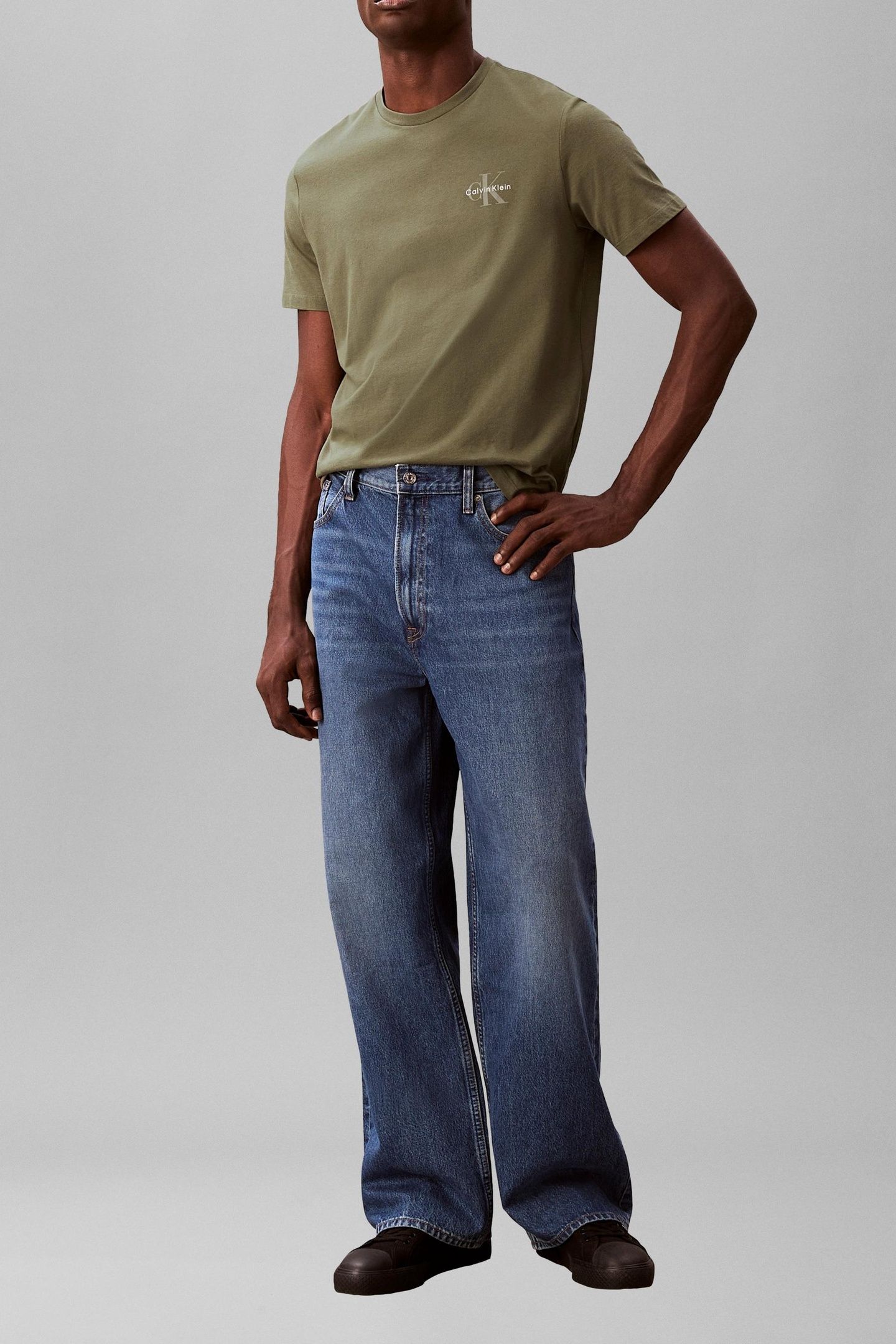 SS 30S CLASSIC MICRO TEE DUSTY OLIVE 2