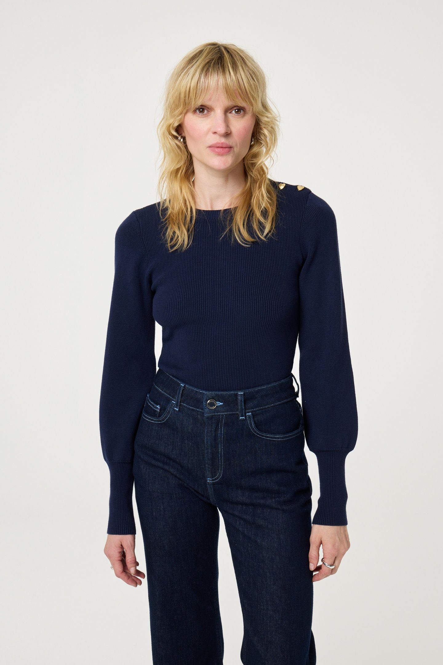LILLIAN PULLOVER AFTER MIDNIGHT BLUE 4