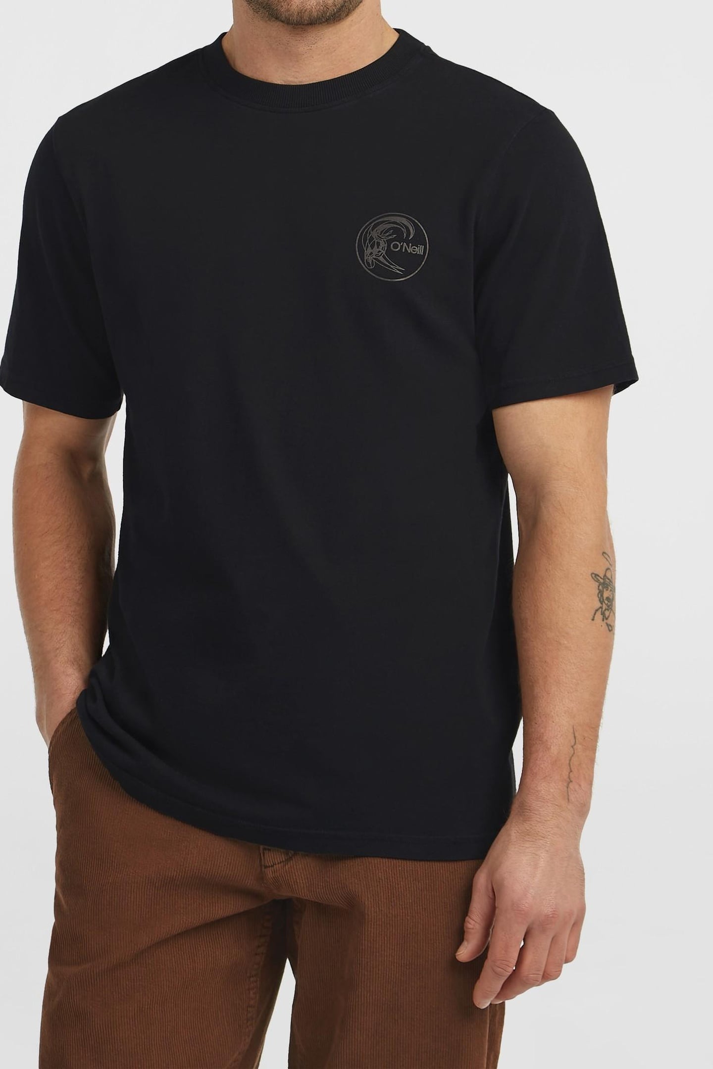 O'RIGINALS BACK PRINT T-SHIRT BLACK OUT 1