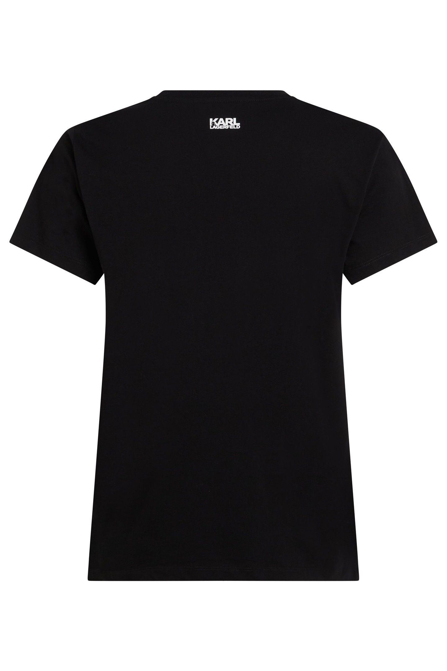 BIG LUNA PRINT T-SHIRT BLACK 2
