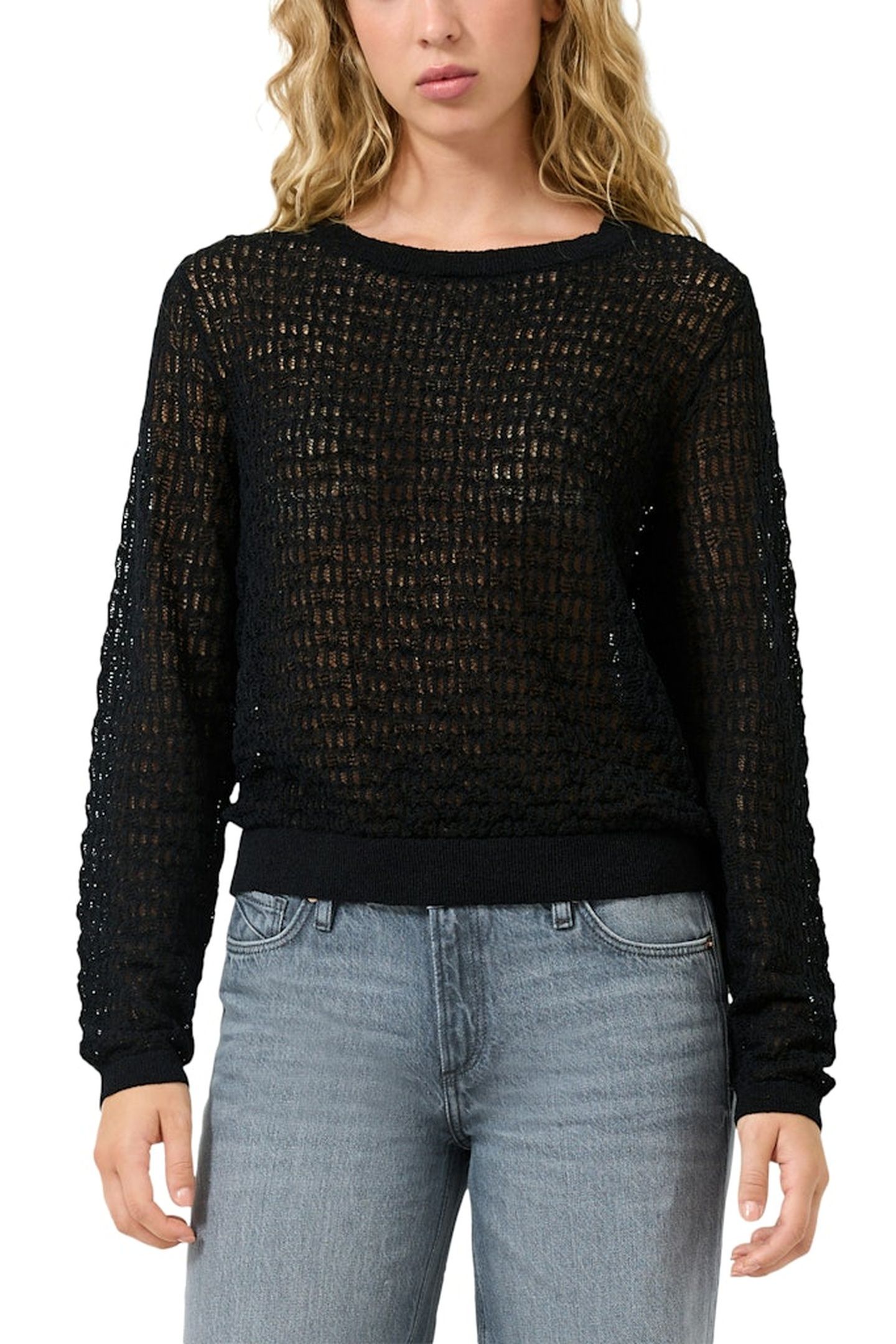 S.OLIVER-QS PULLOVER BLACK 3