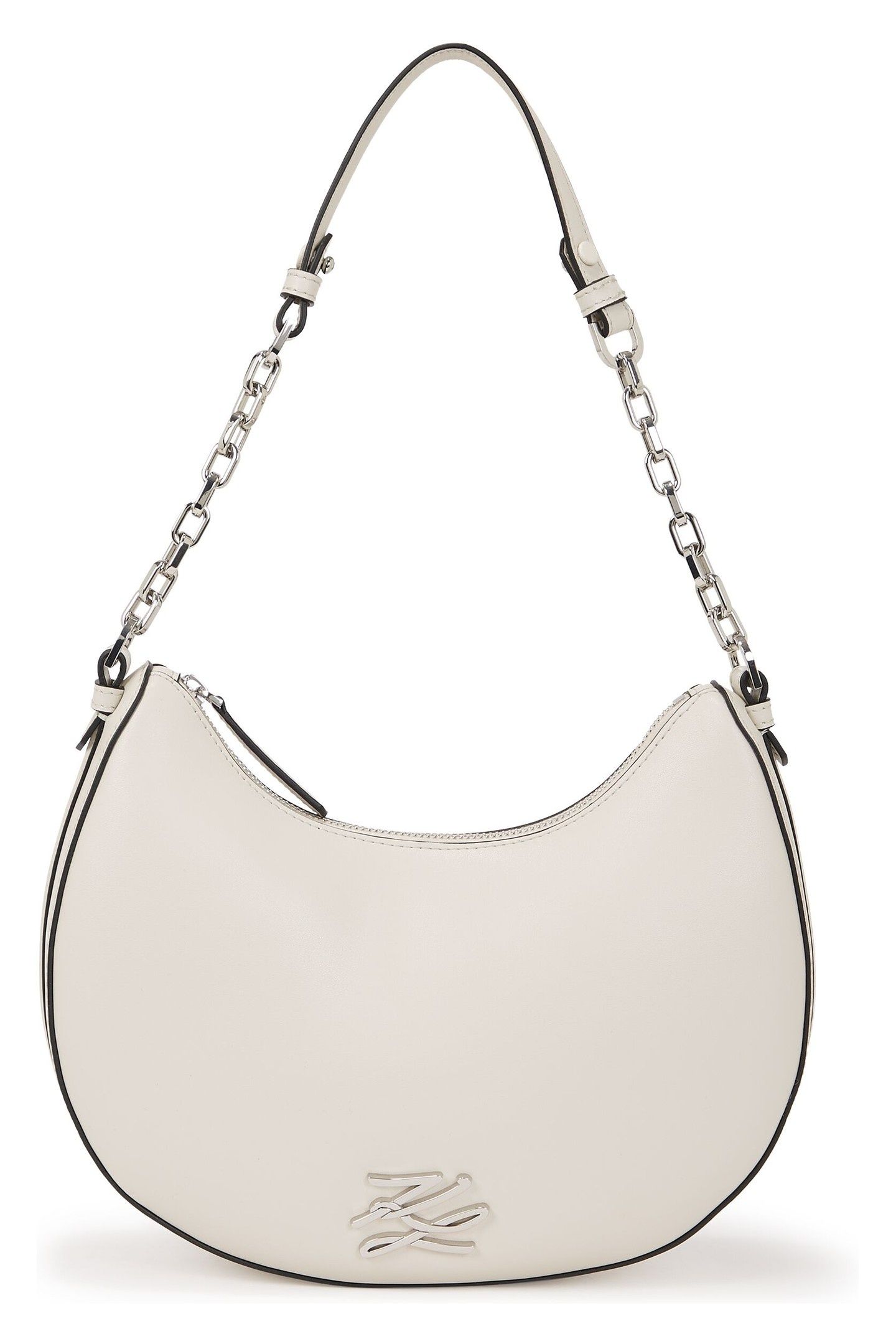 K/AUTOGRAPH MOON SHOULDER BAG CEMENT 2
