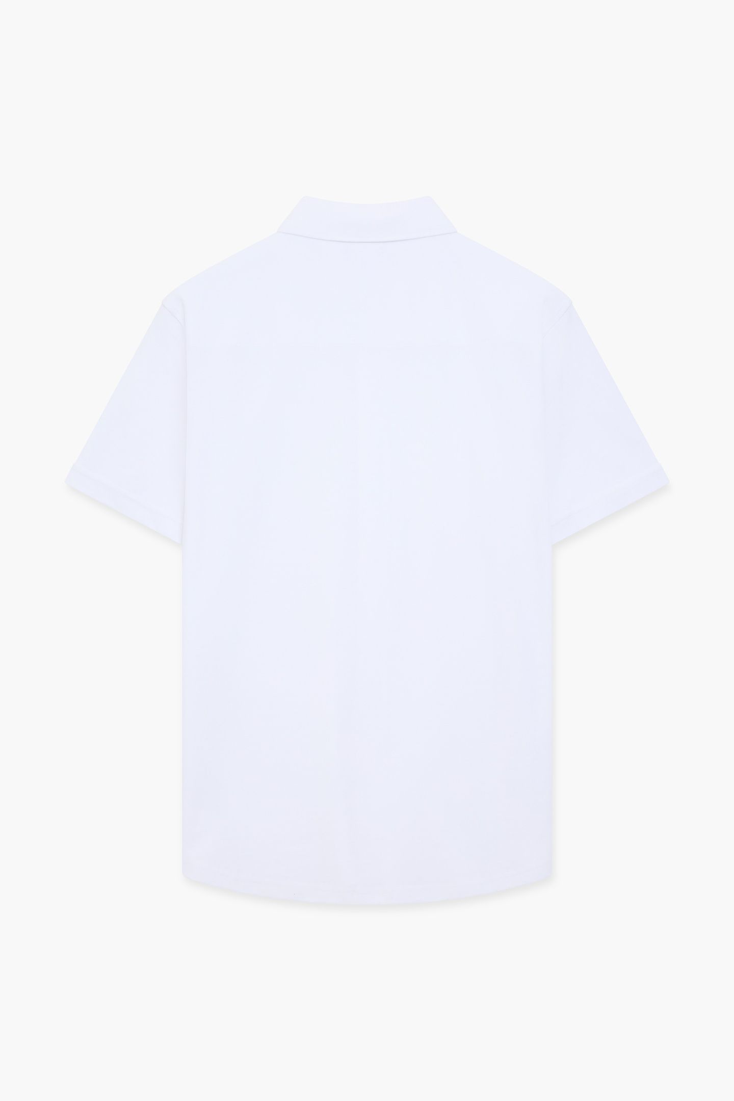 PIQUE SHIRT S/S WHITE 2