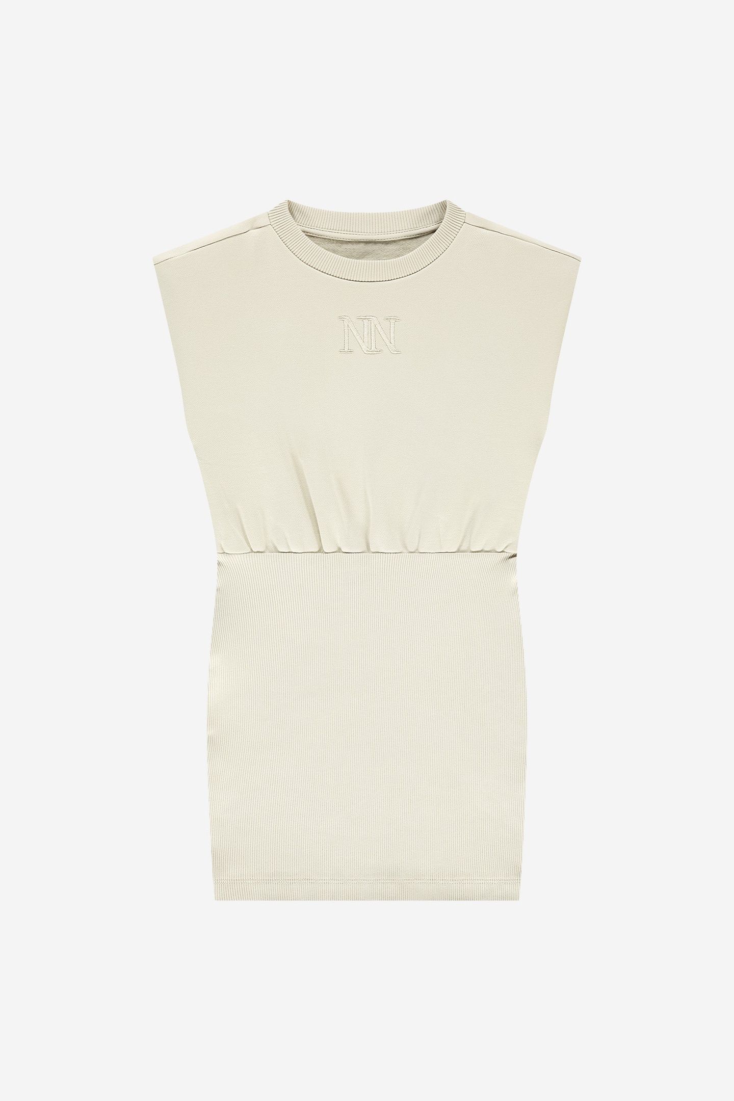 SHORTSLEEVE AAIKE SWEATDRESS CLAY BEIGE 1