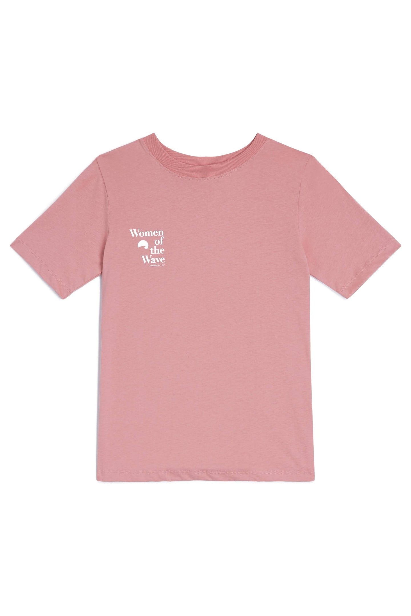 GIRLS NOOS WOW T-SHIRT GENUINE PINK 1