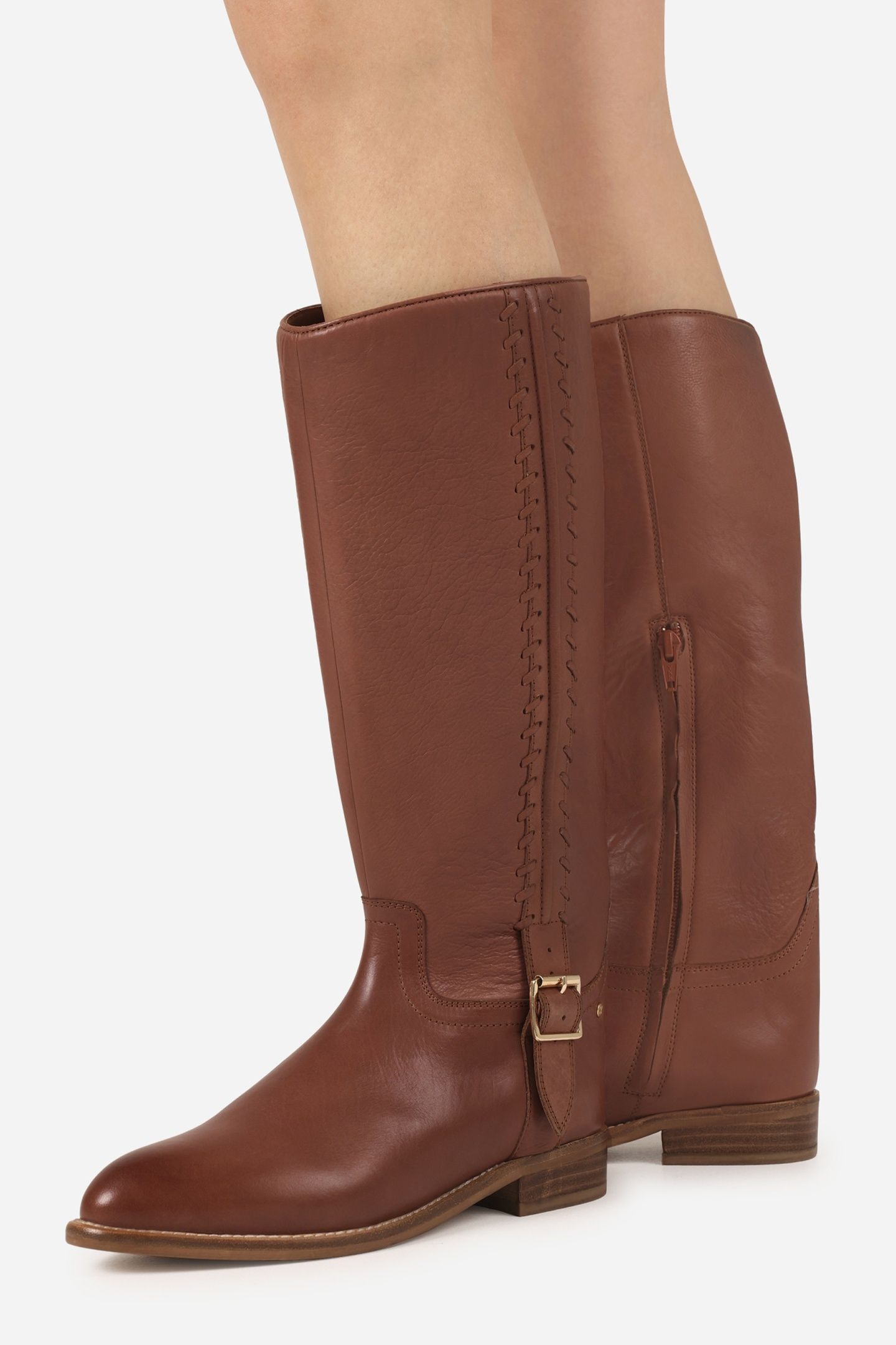 LENI-JO HIGH BOOT CARAMEL 3
