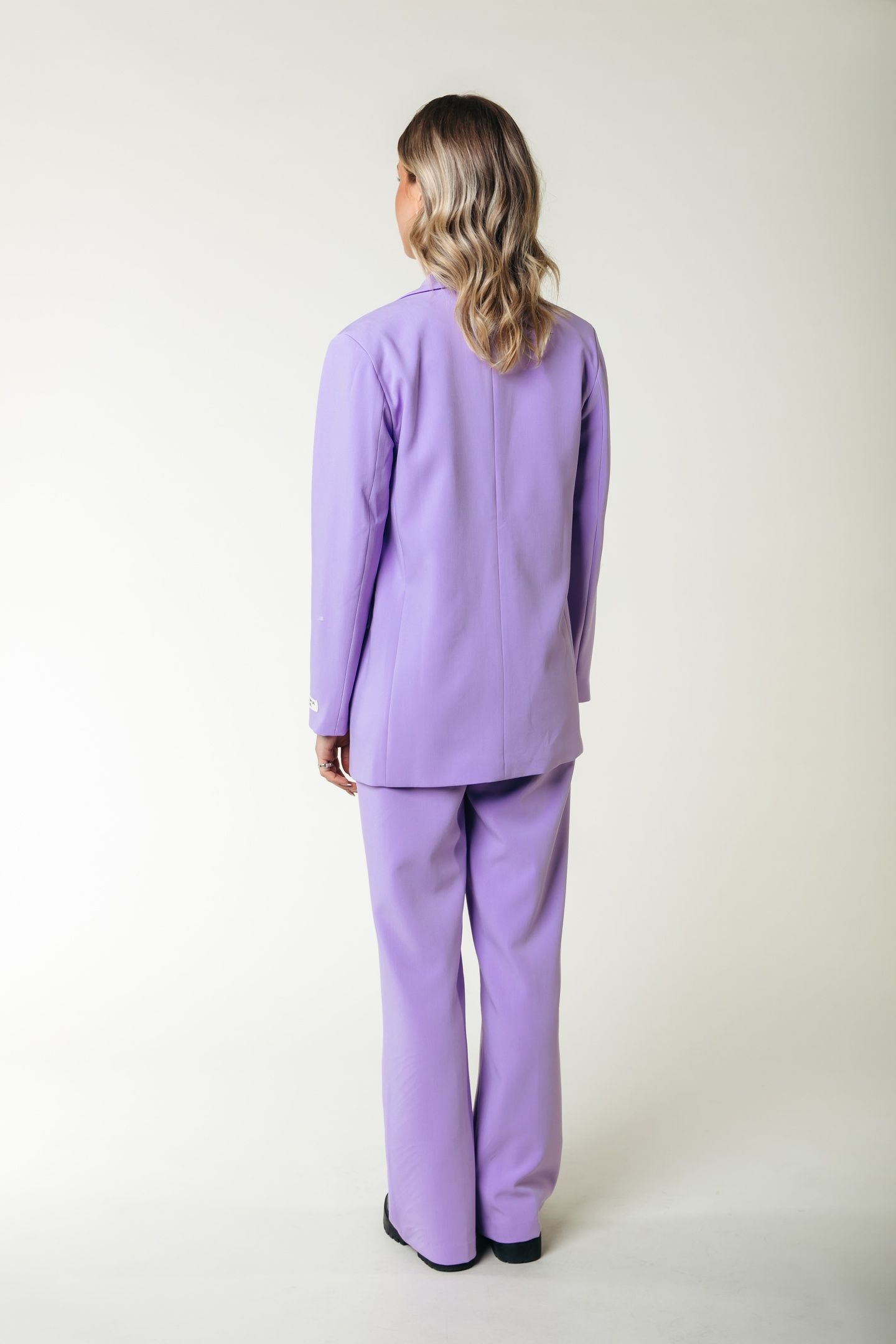 RUS UNI PINTUCK STRAIGHT PANTS LIGHT LILAC 2