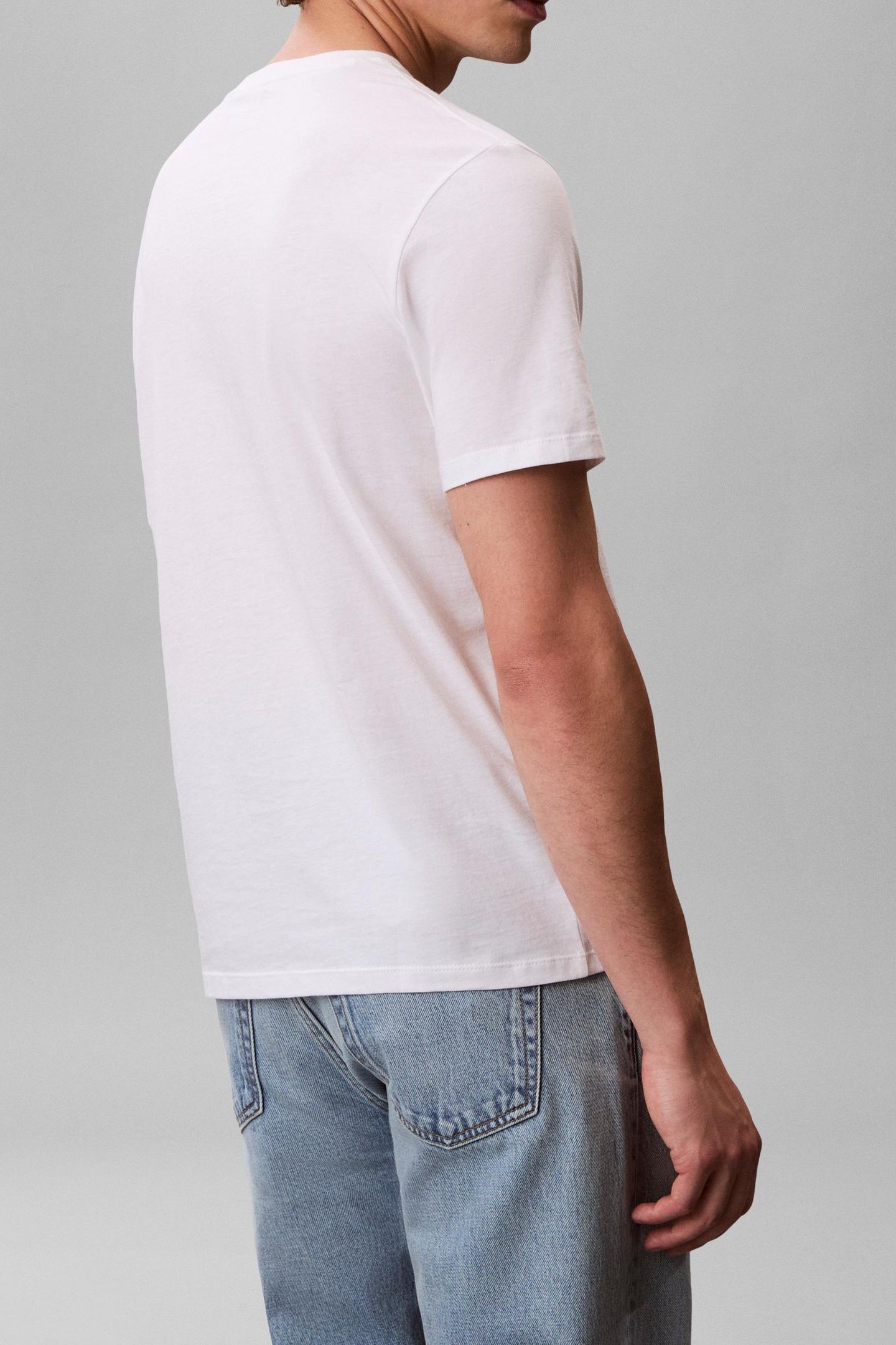 SS BADGE TEE 2-PACK BRIGHT WHITE/PLEIN AIR 4