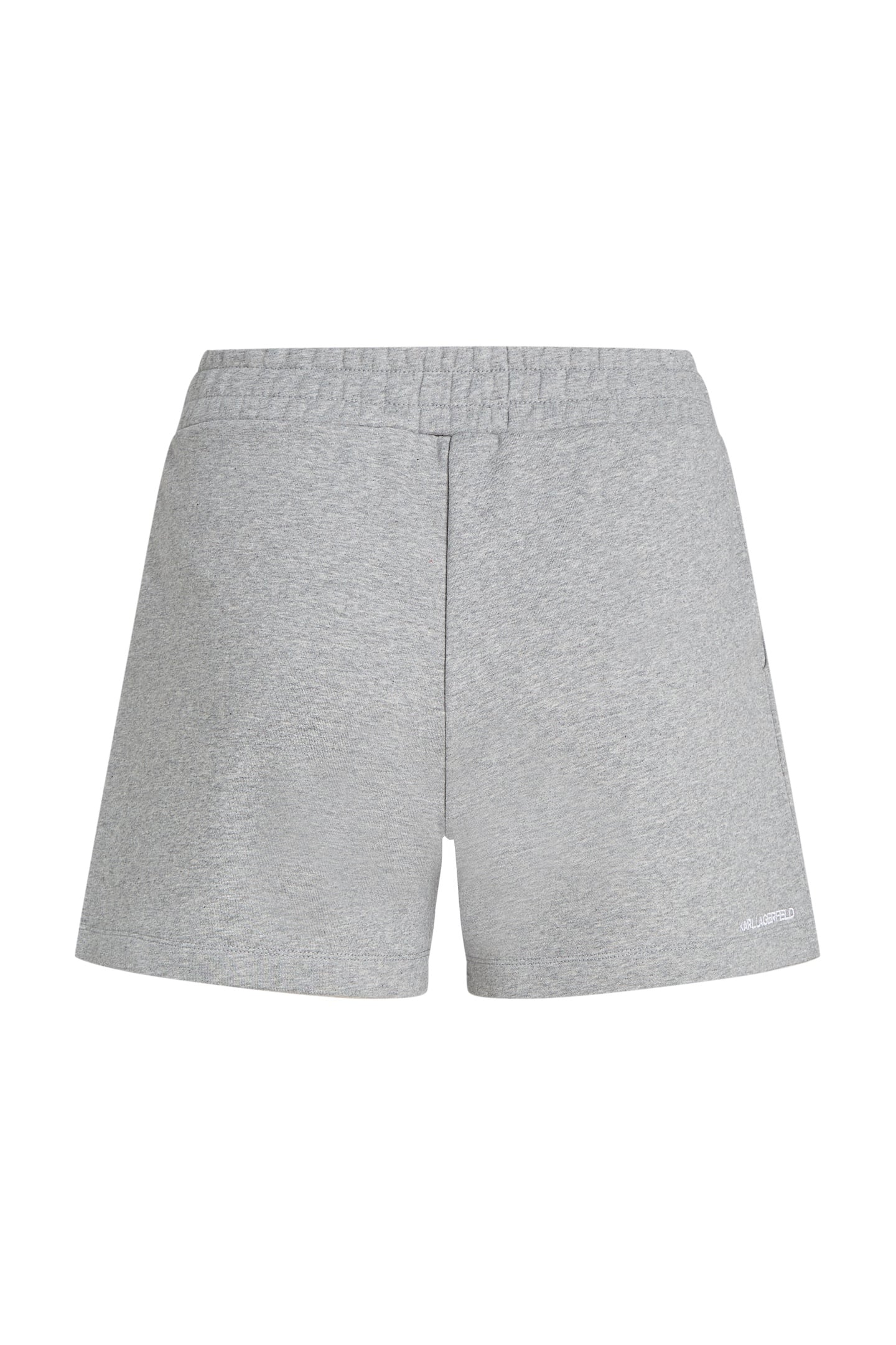 IKON PATCH SWEATSHORTS LIGHT GREY MELANGE 4