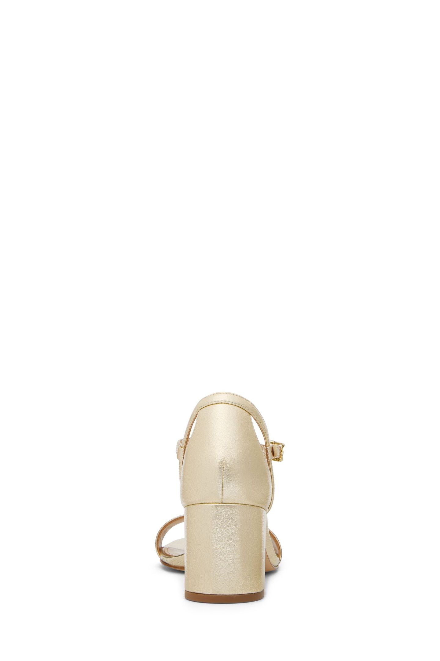 SIMONE BLOCK HEEL SANDAL PALE GOLD 3