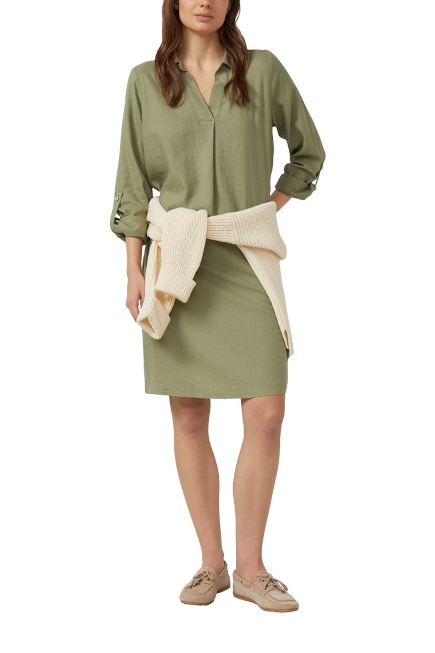 S.OLIVER DRESSES DARK GREEN 3