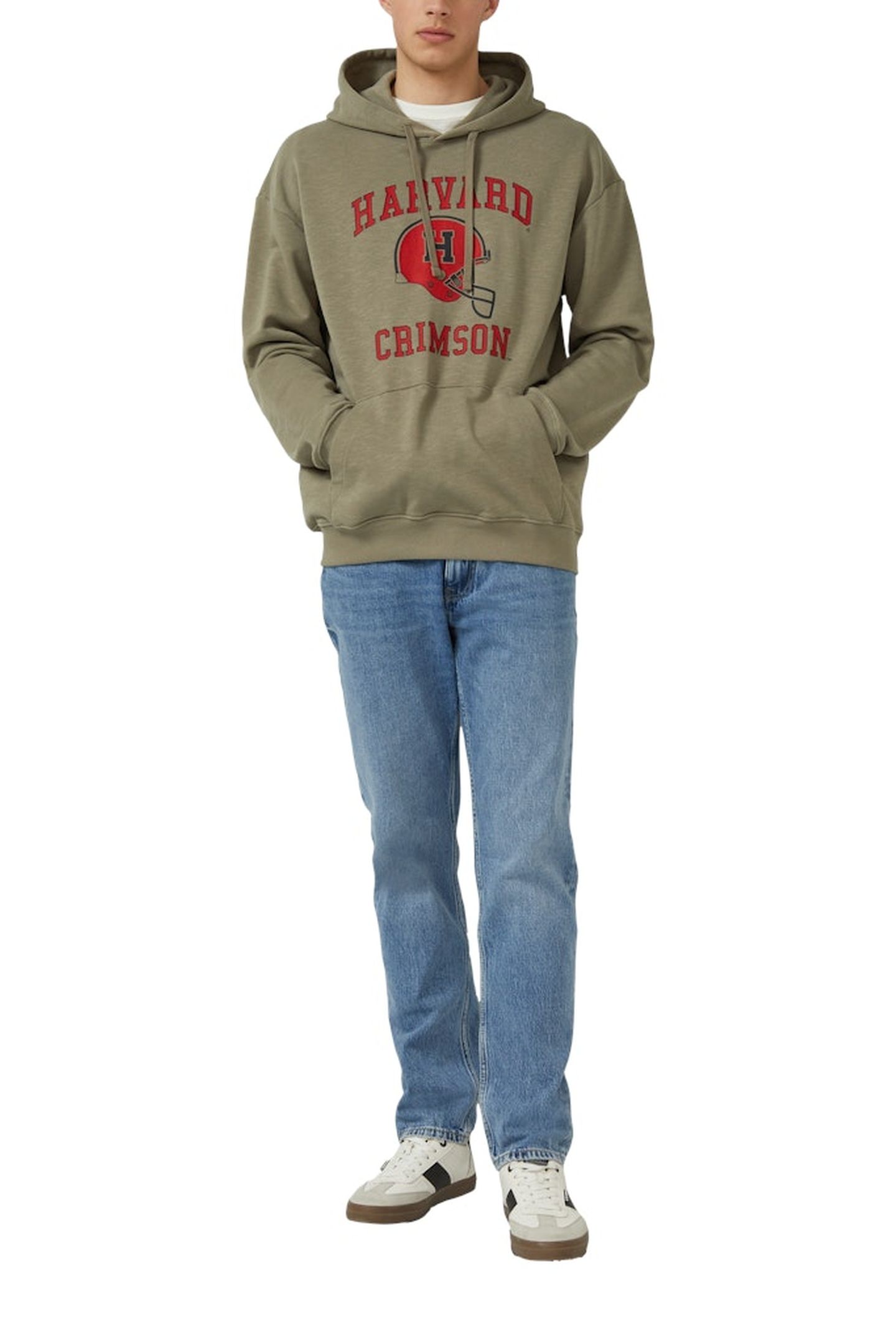 S.OLIVER SWEATSHIRTS ARMY GREEN 2