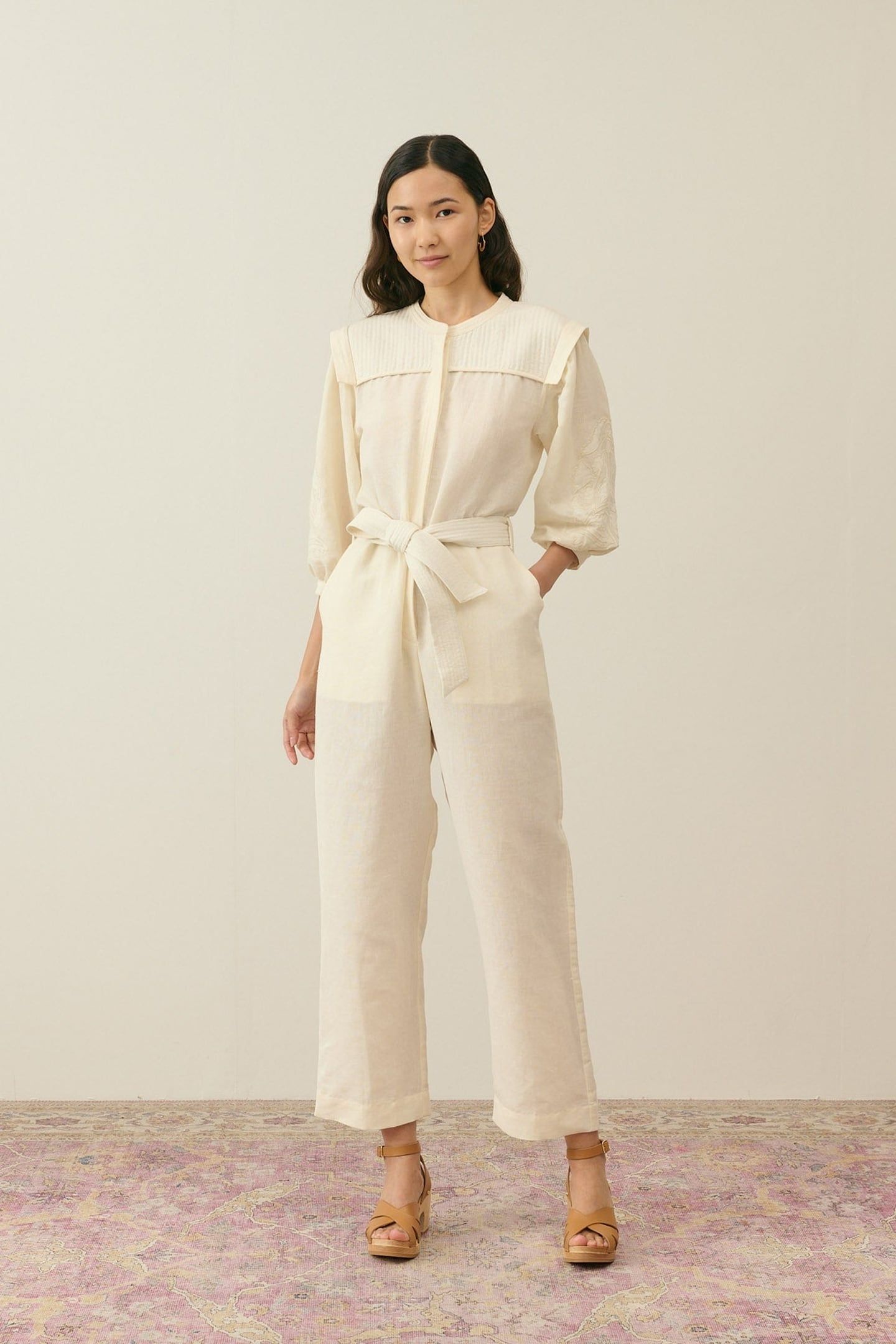 OVERALLS SYLVIANNA CREAM 1