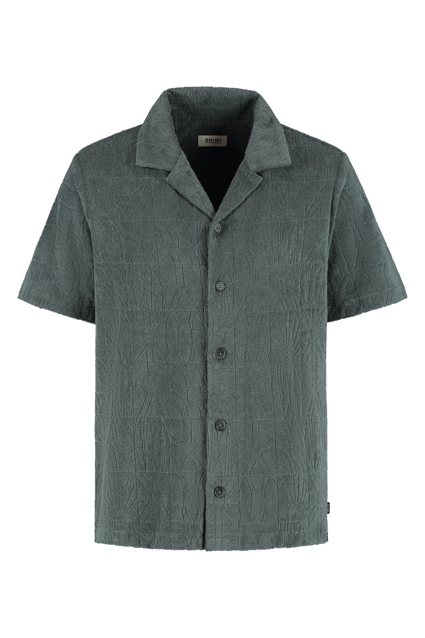 TED SHORT SLEEVE SHIRT GEO SUN GREEN SMOKEY GEO SUN 6