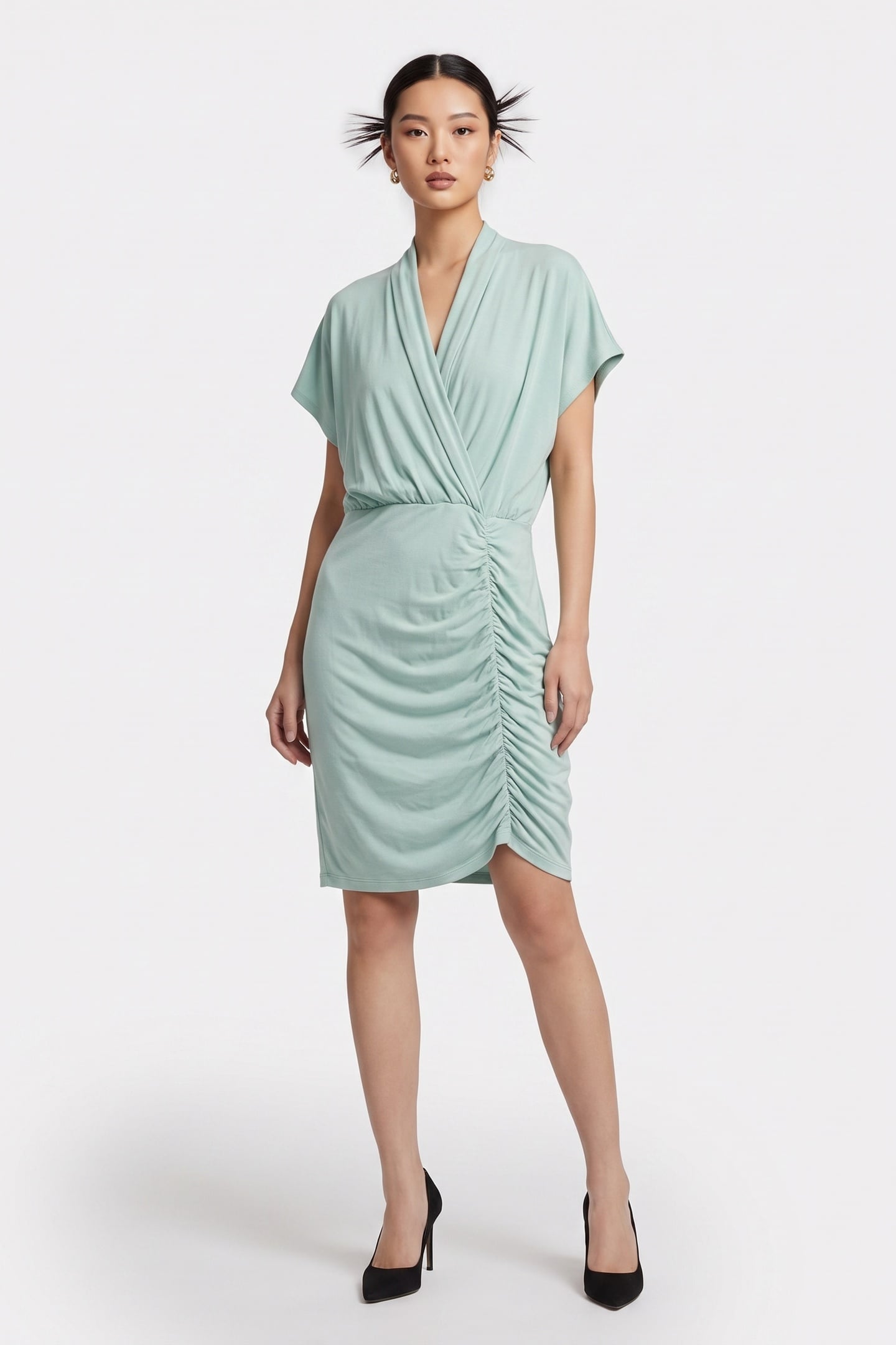 BERTILLE DRESS AQUA 1