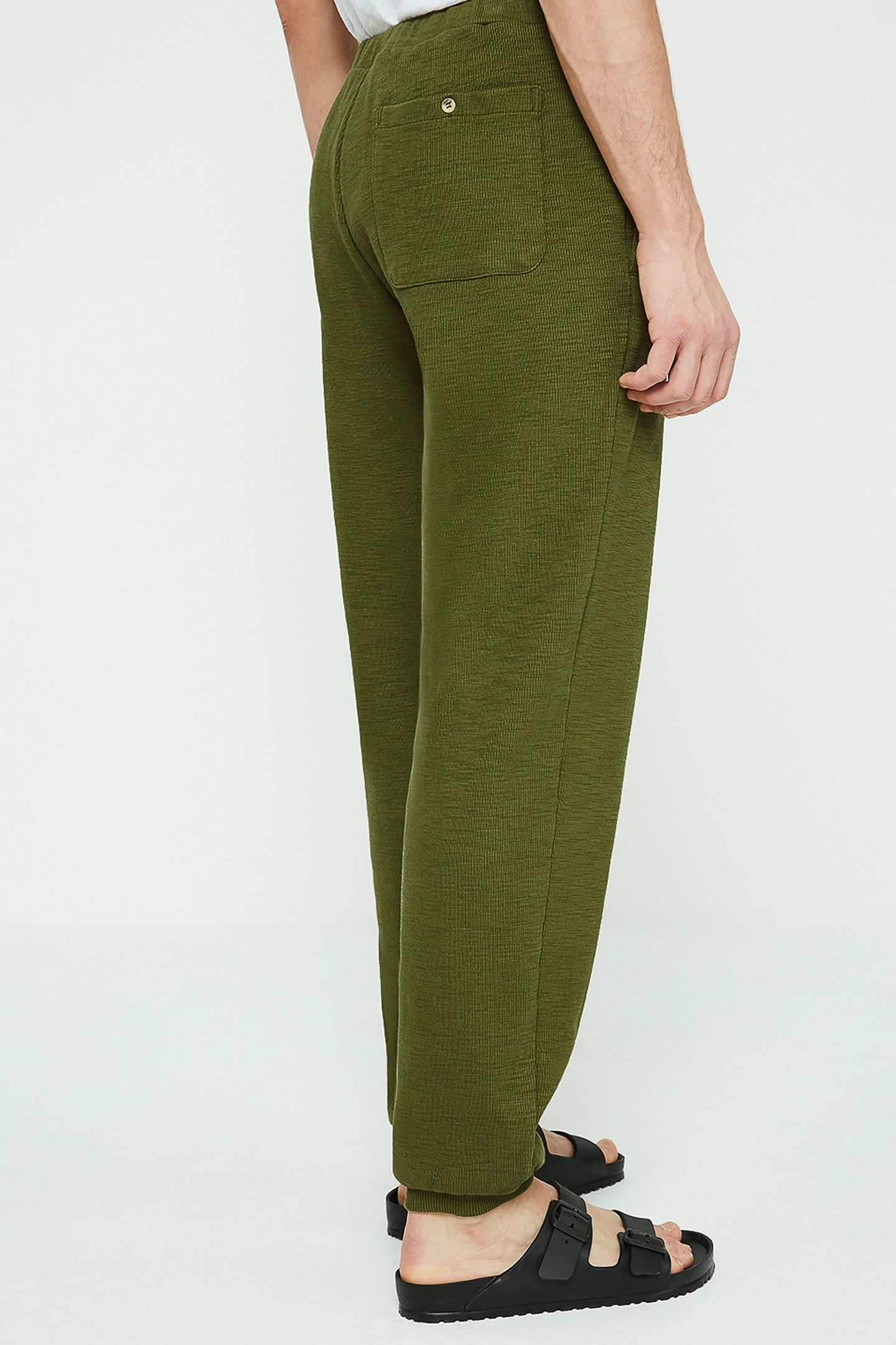 KRYBOROW SWEAT PANTS ARMY 3