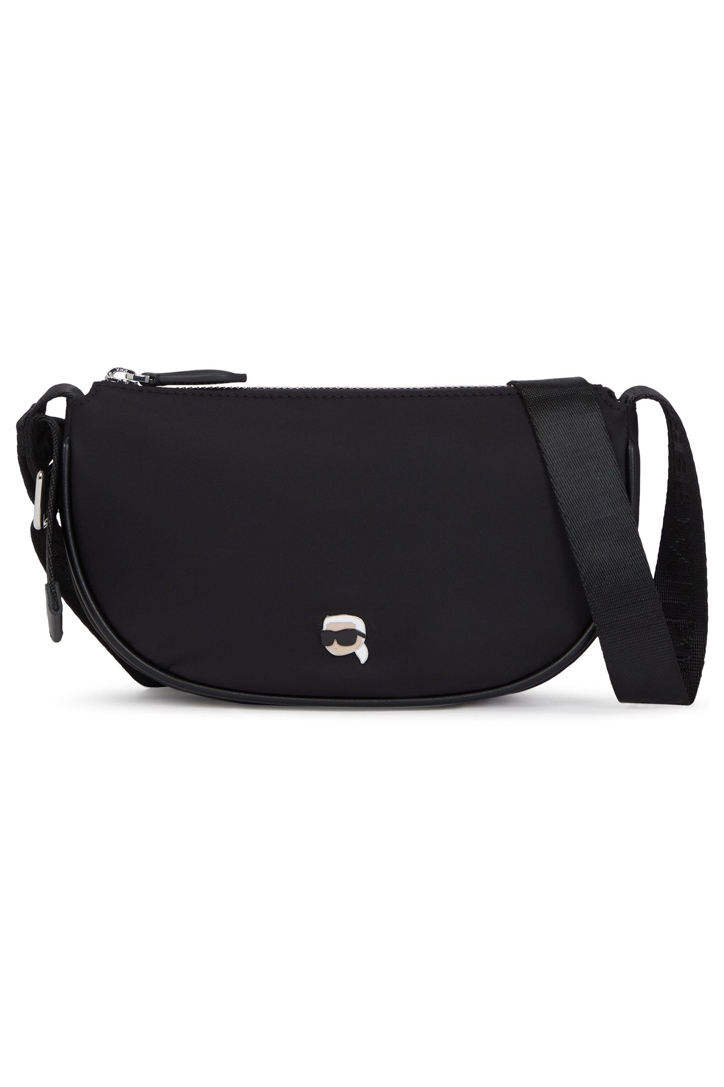 IKON NYLON CROSSBODY POUCH BLACK 1