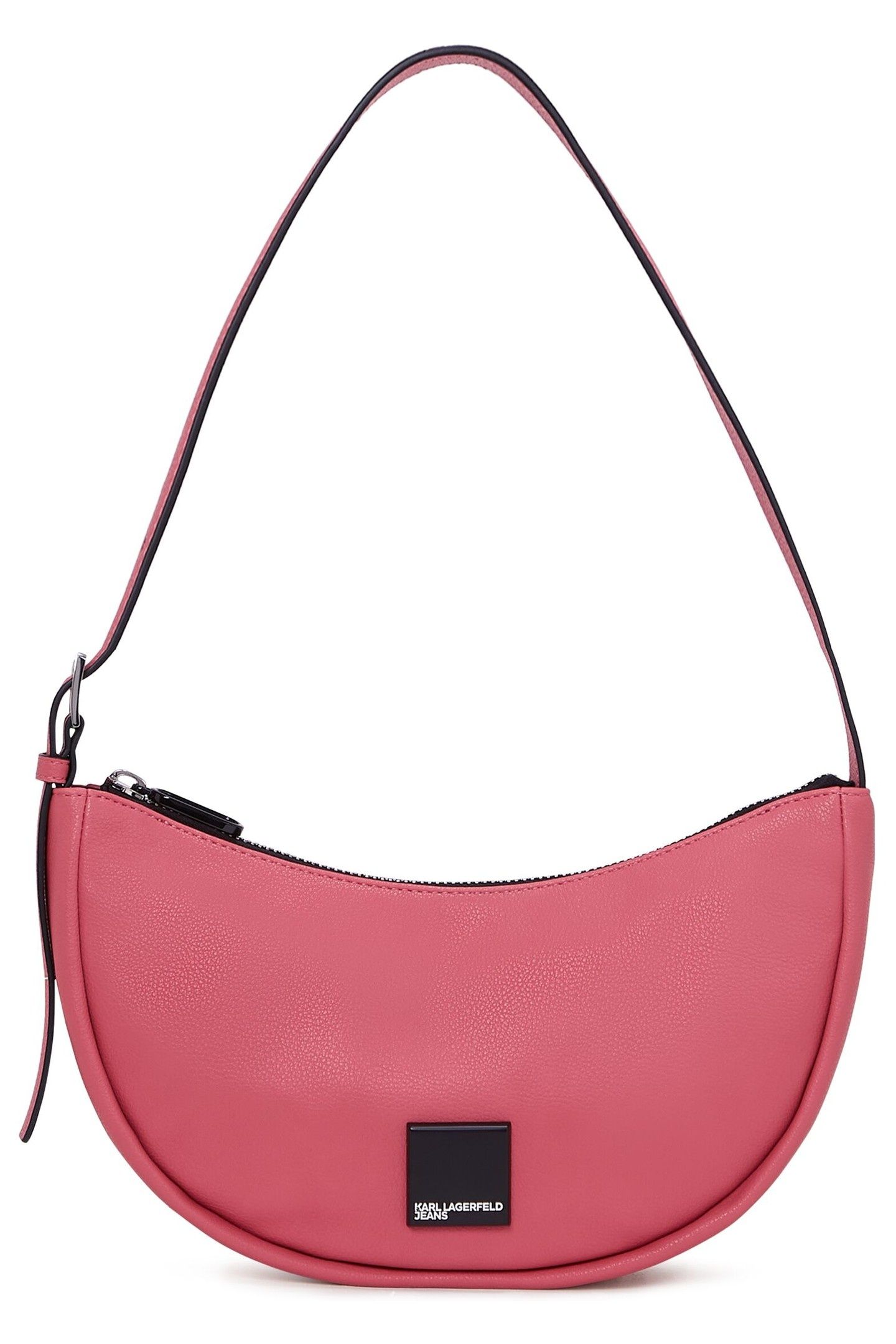 BOX LOGO SOFT HALFMOON BAG SLATE ROSE 3