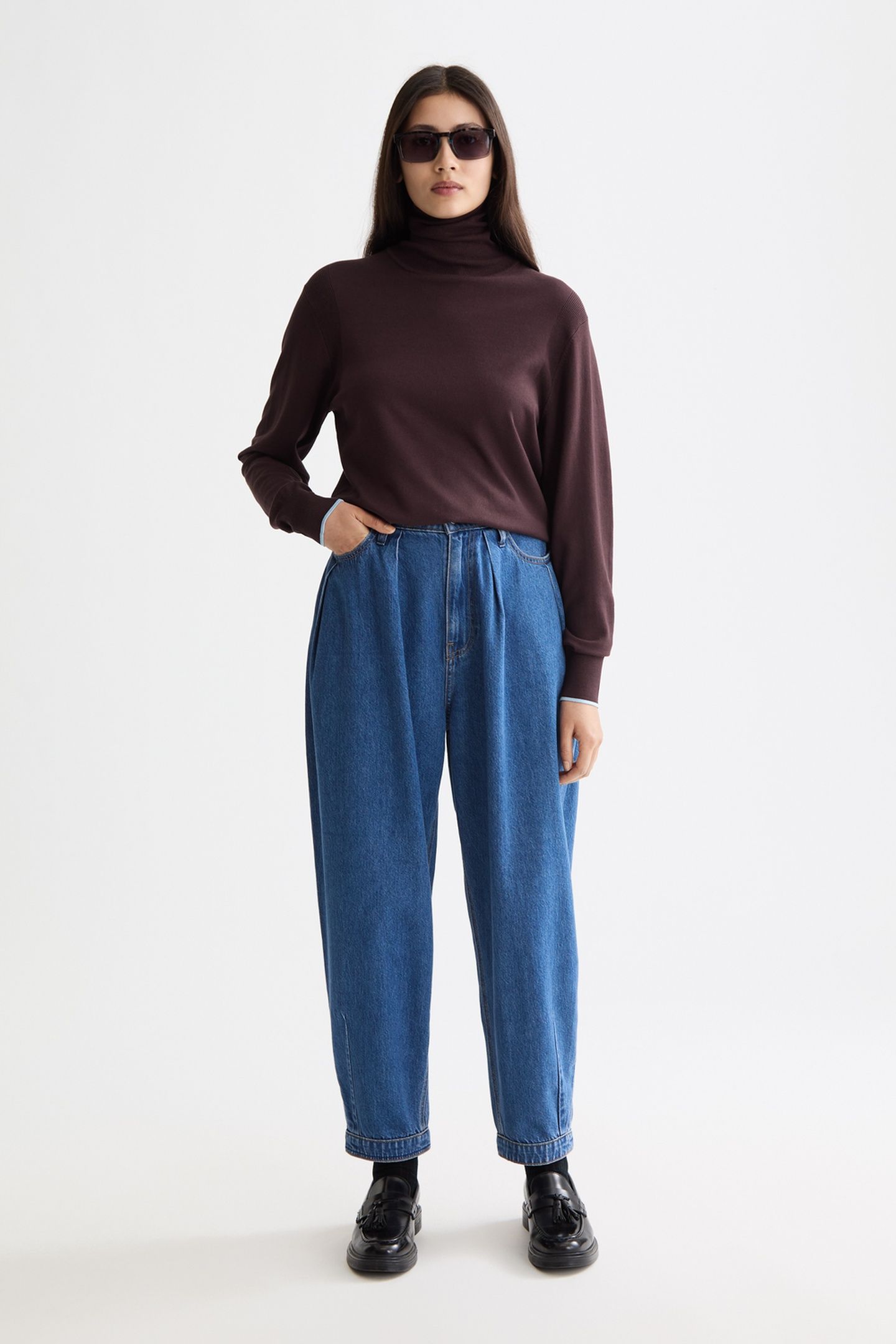 THE FLUX LOOSE TAPERED JEANS — OFF DUTY 1
