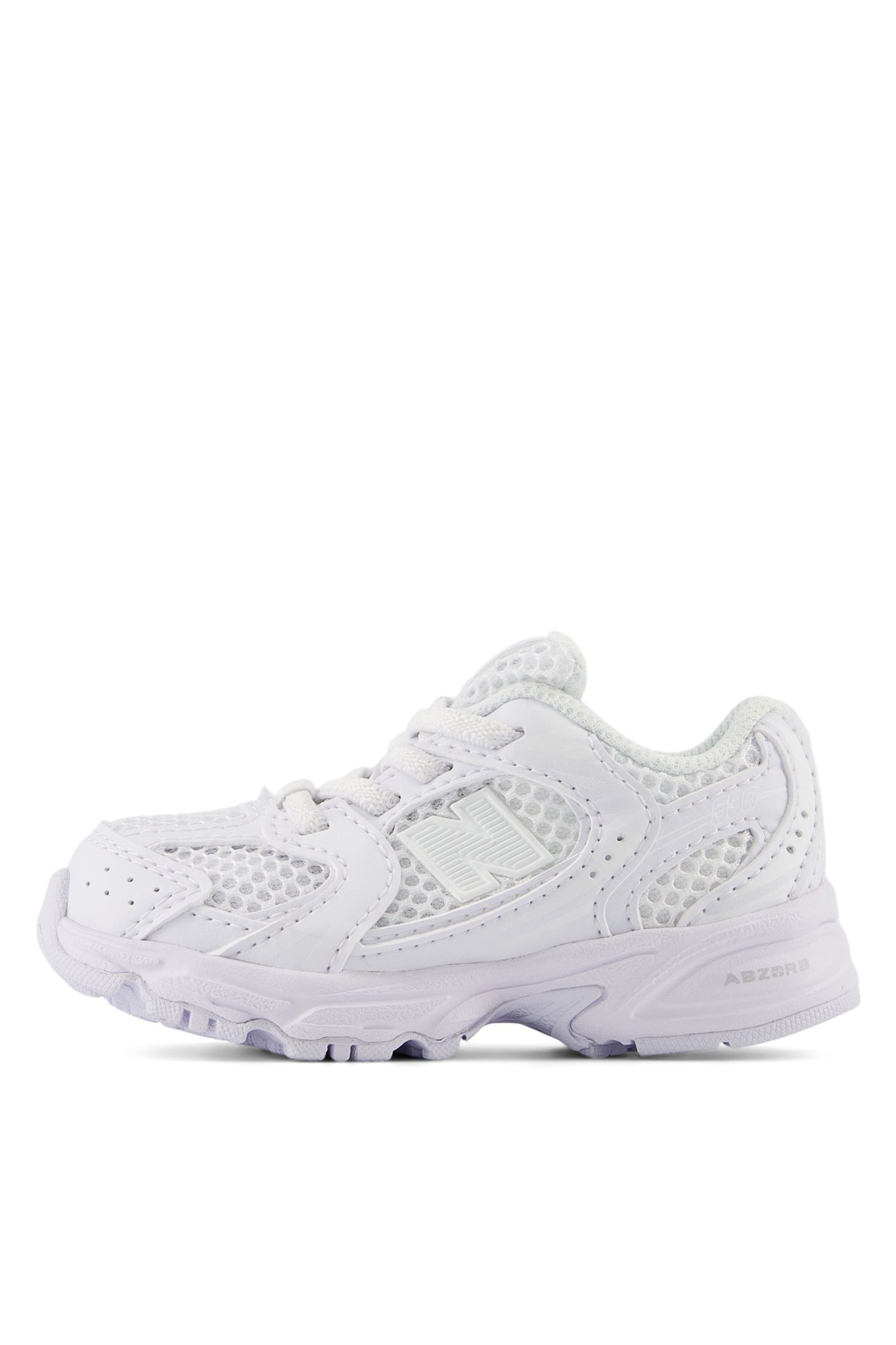INFANT BOYS 530 BUNGEE LACE WHITE 5