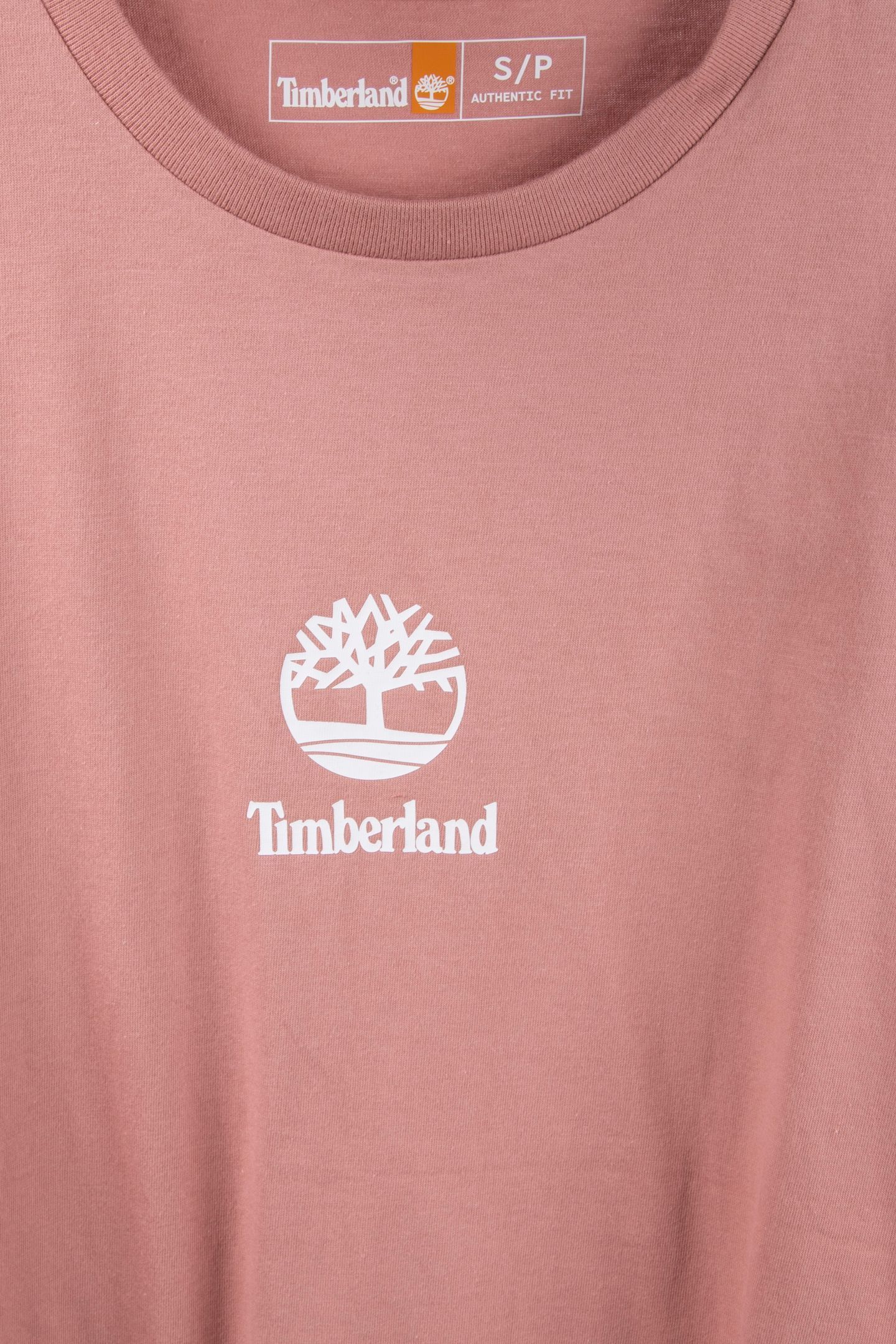 PRINT STACK LOGO SHORT SLEEVE TEE DARK PINK 4